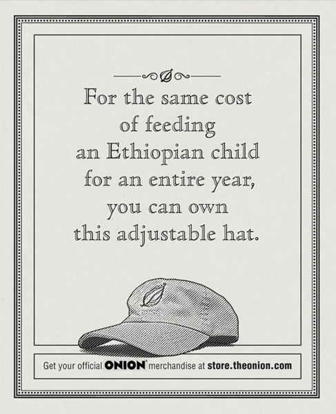 "Ethiopian"&nbsp;Print Role: Art Director Copywriter: Adam Moroze