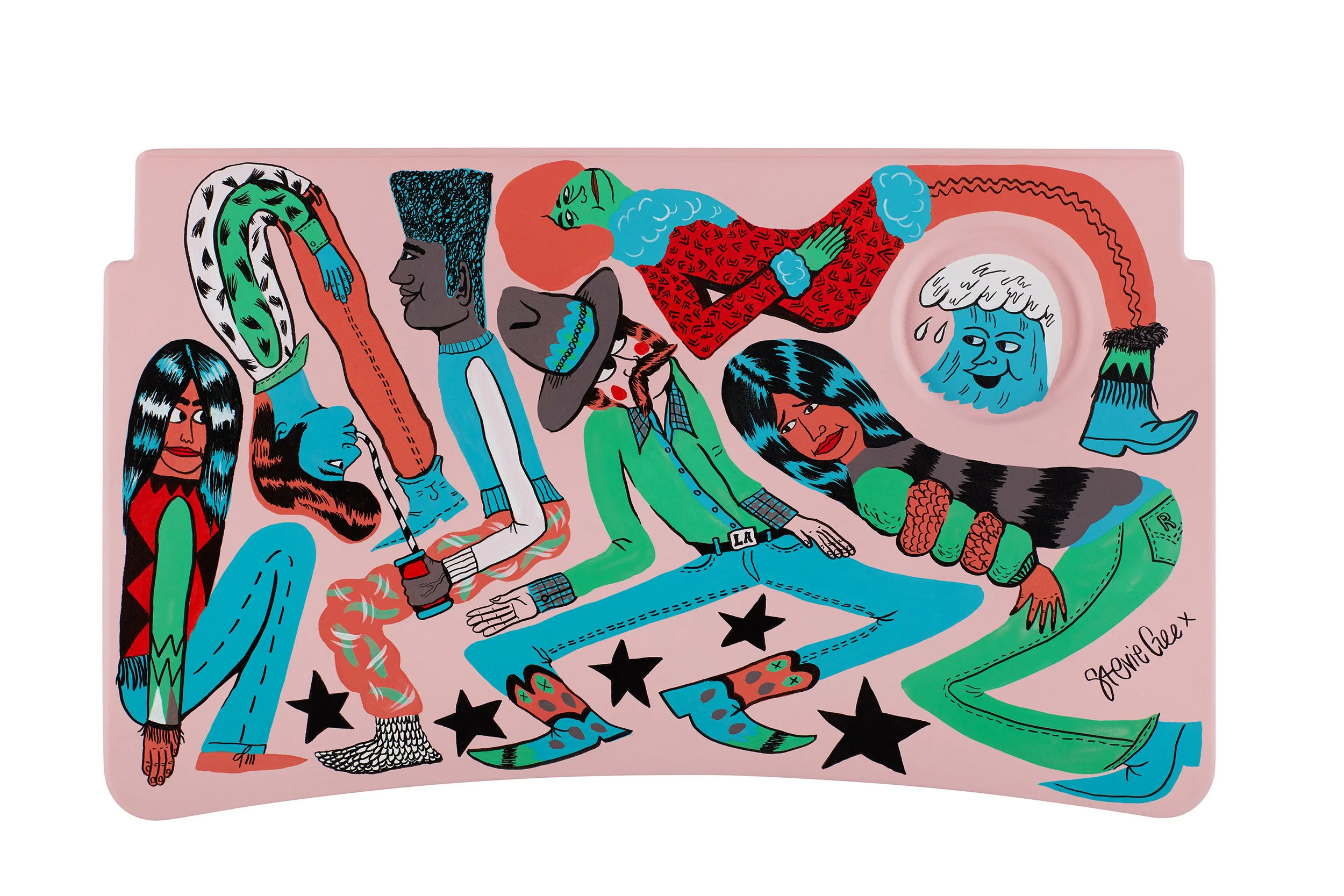 LOS ANGELES Role: Creative Director Art Director: Rose Sacktor Artist: Stevie Gee