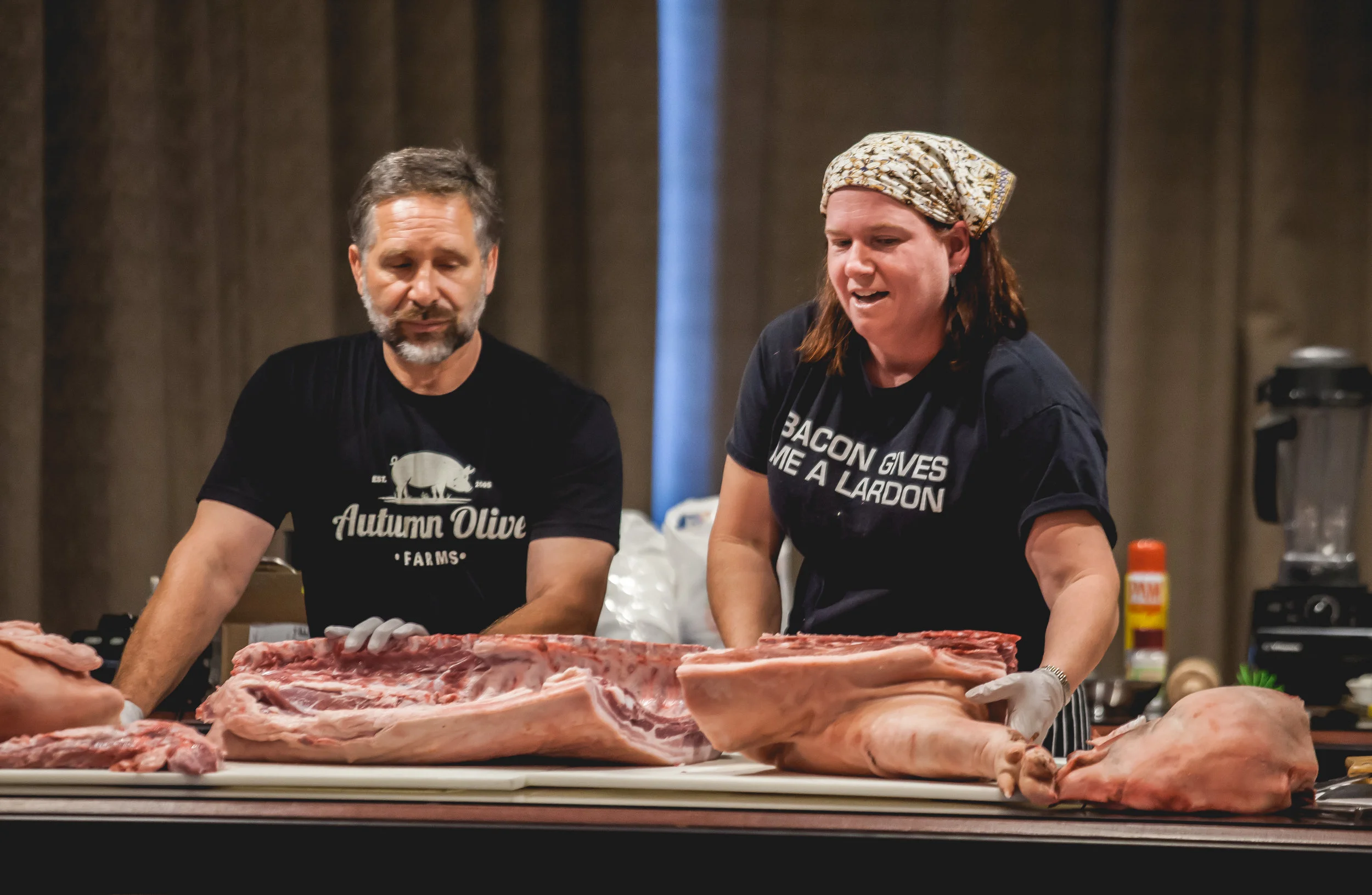 Butcher Breakdown/Auction at Virginia Wine Expo