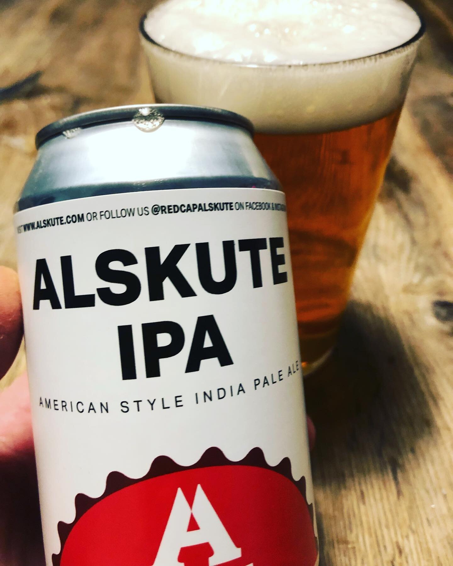 One of our first releases,  Alskute IPA, inspired by the craft beer revolution in America &amp;  trips to The West Coast of America. Some malt sweetness, finishing bitter.  Hops bring pine and grapefruit.  Easy drinking with a bitter edge.  Simple . 