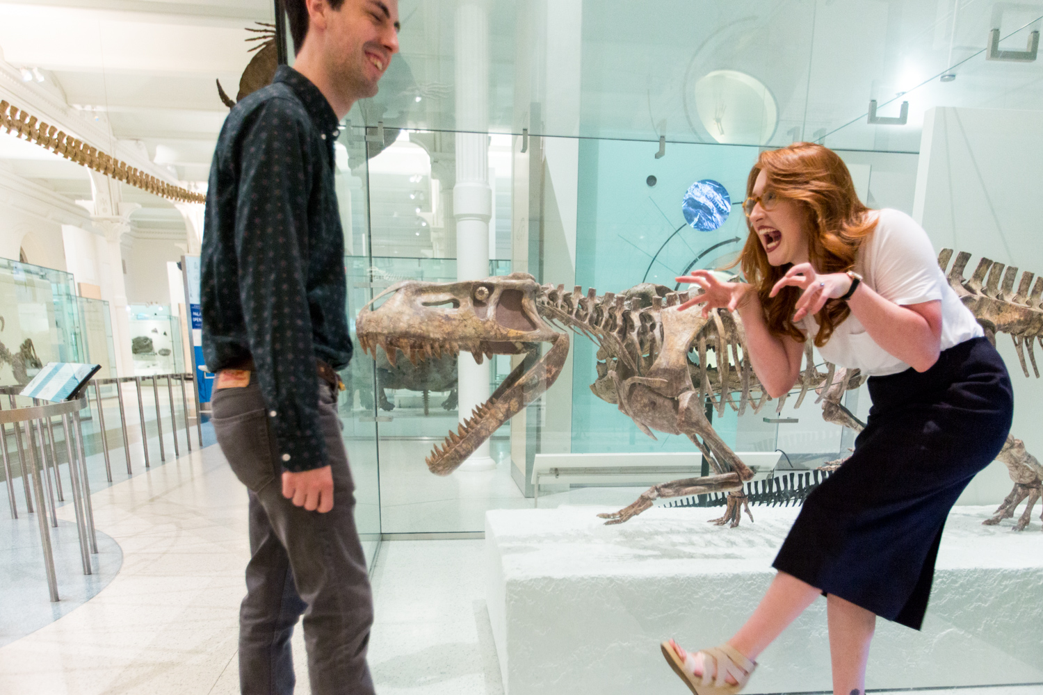 Central Park / Natural History Museum / Engagement / Charlotte+Ian