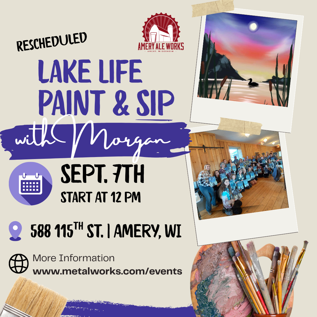 Lake/Cabin Life Paint n' Sip with Morgan