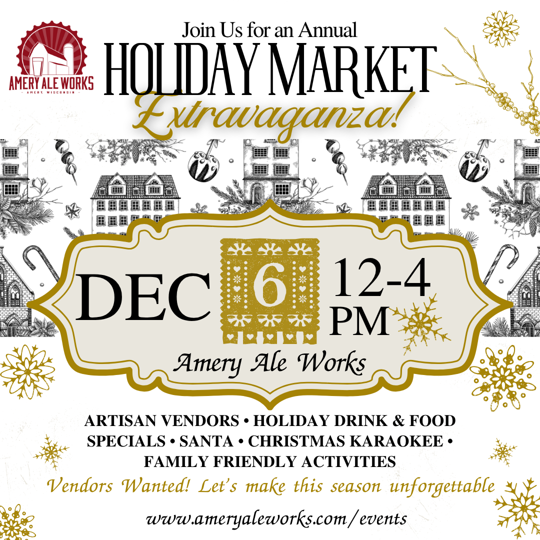 Amery Ale Works Holiday Market Extravaganza