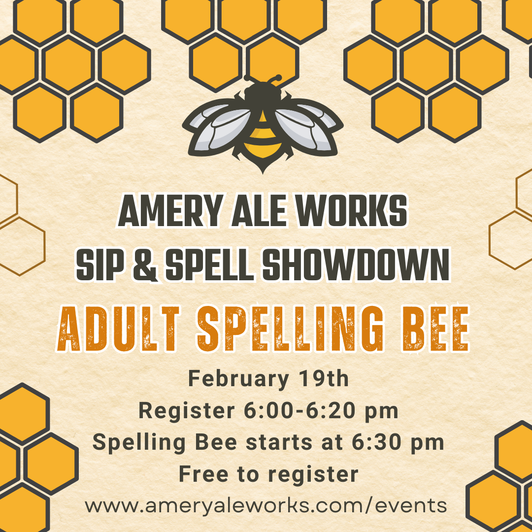 Sip &amp; Spell Showdown- Adult Spelling Bee