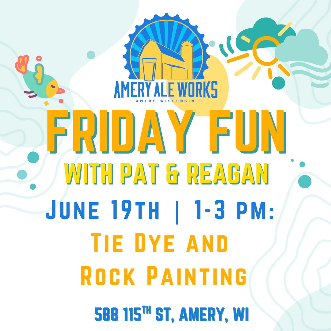Friday Fun with Pat &amp; Reagan: Tie Dye &amp; Rock Painting