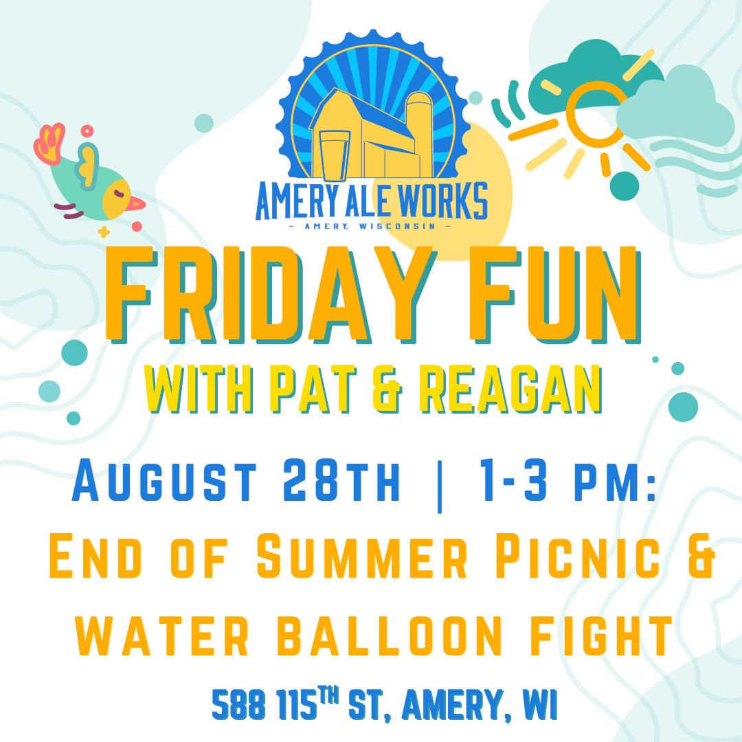 Friday Fun with Pat &amp; Reagan:End of Summer Picnic &amp; Water Balloon Fight