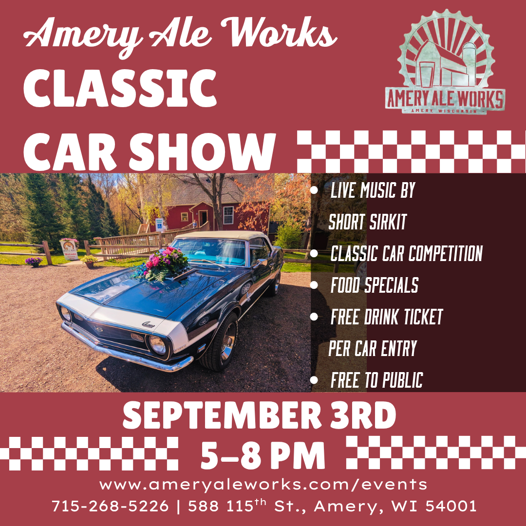 Classic Car Show @ Amery Ale Works