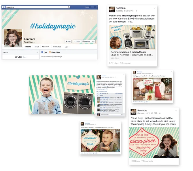 Kenmore's #holidaymagic