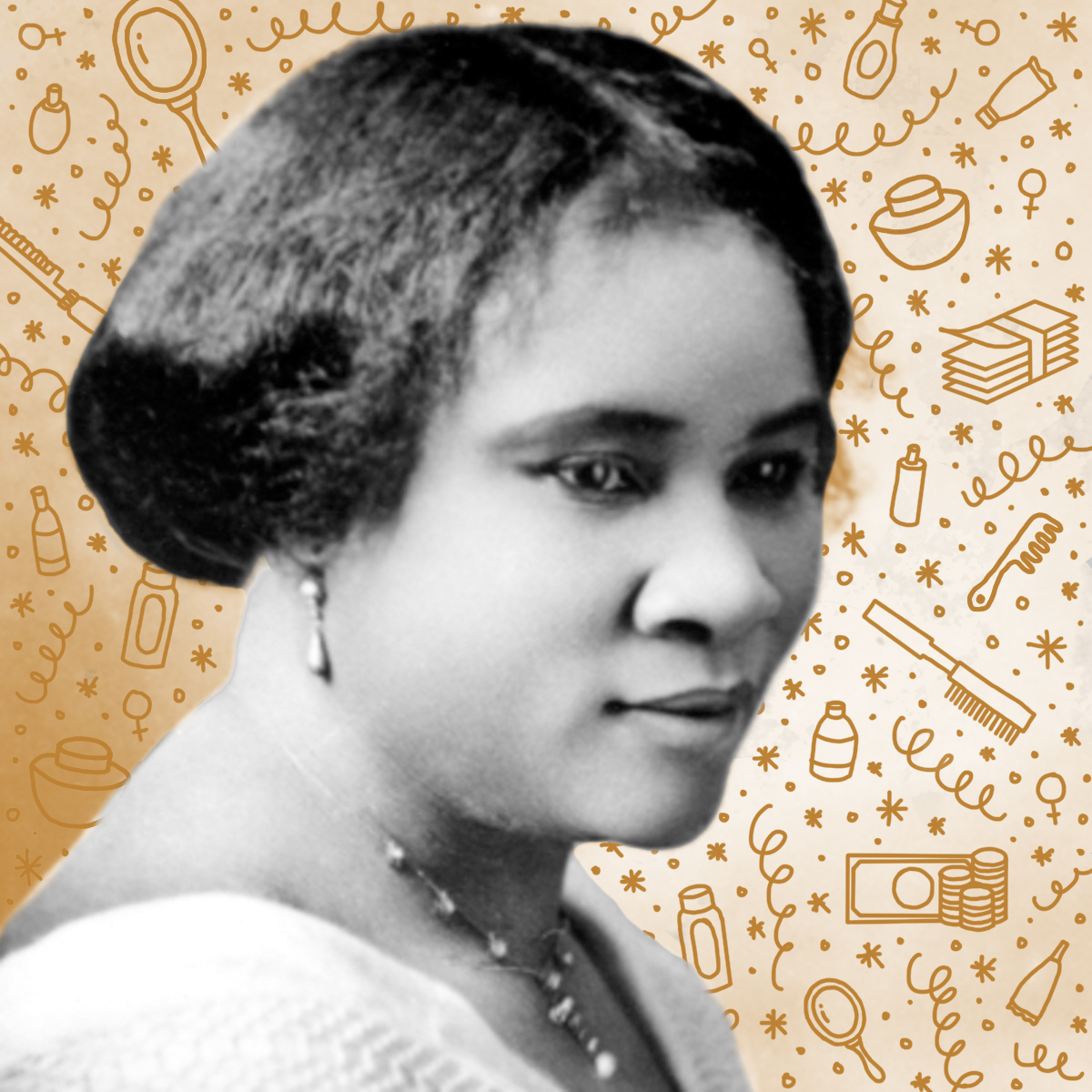 Madame C.J. WalkerWhen her hair started falling out at nearly 40 years old, Walker began creating at-home remedies, which she later began selling nation-wide. Determined to create opportunities for Black people who she saw working as maids and share…
