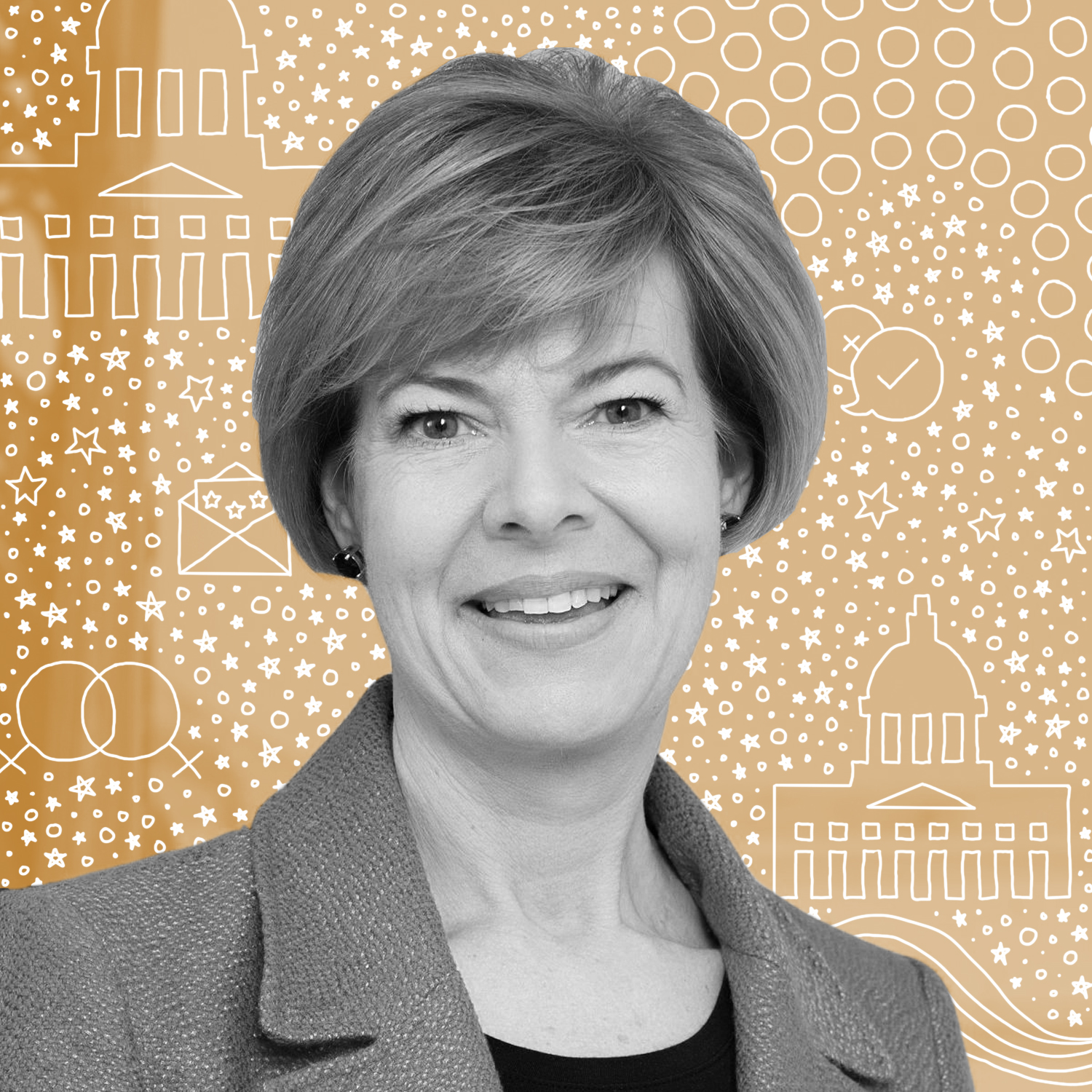 Tammy BaldwinIn a slew of firsts, Tammy Baldwin was the first openly gay member of the Wisconsin Assembly and was the first openly gay woman elected to the House. She later became the first woman elected to represent Wisconsin in the U.S. Congress a…