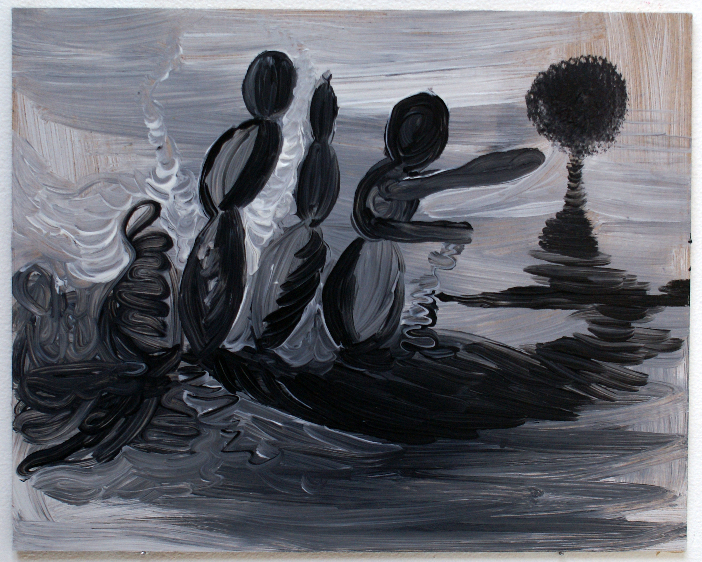 The Jug of Water, 2014, acrylic on fiberboard, 20 x 25 cm
