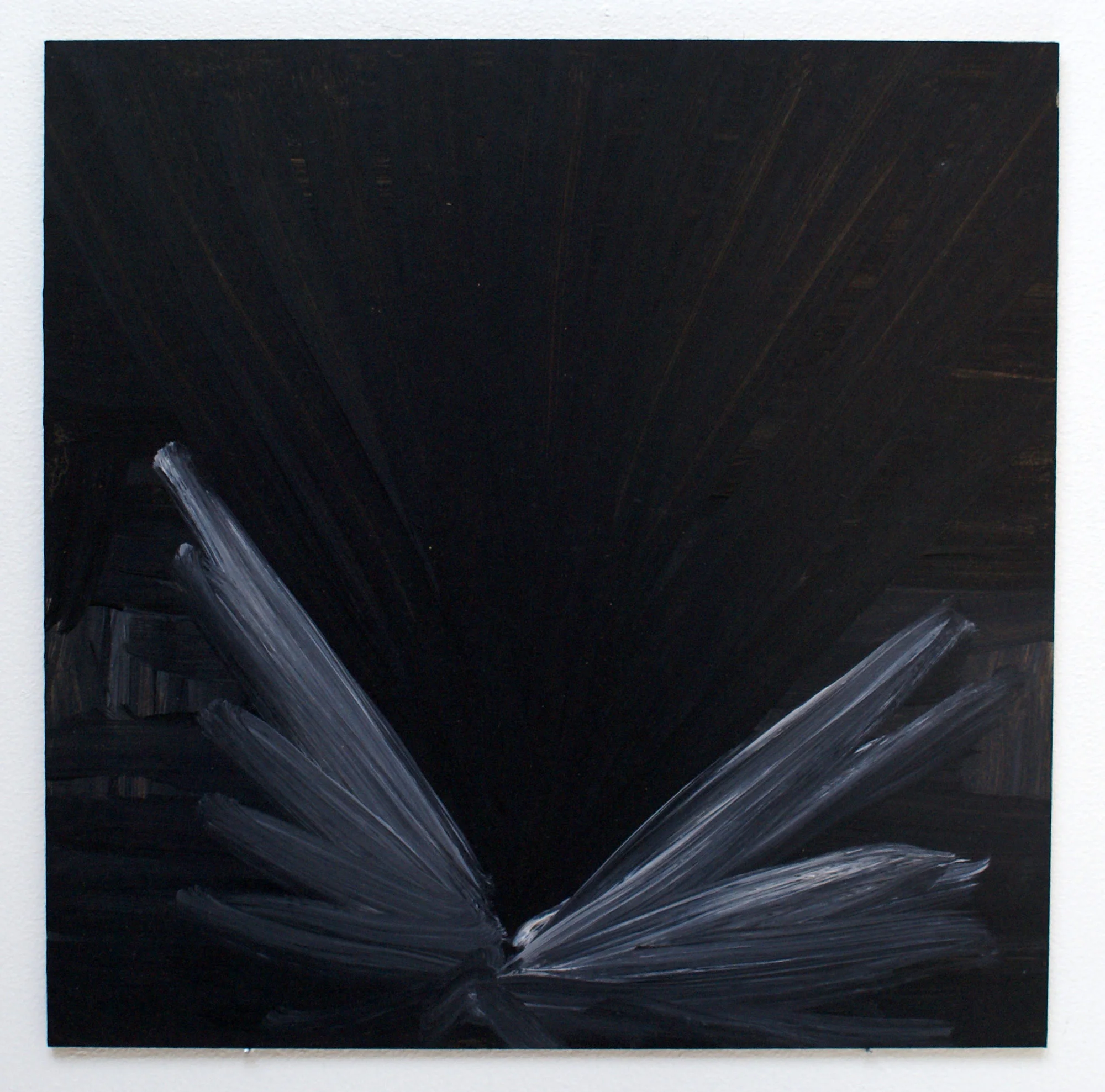 Untitled, 2014, acrylic on fiberboard, 25 x 25 cm