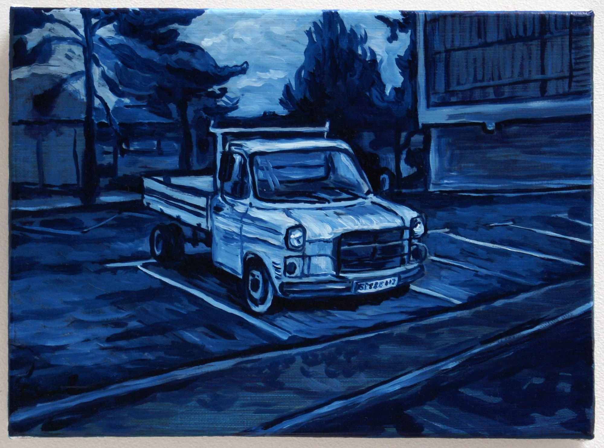 Auvers-sur-Oise, 2014, oil on canvas, 22 x 30 cm