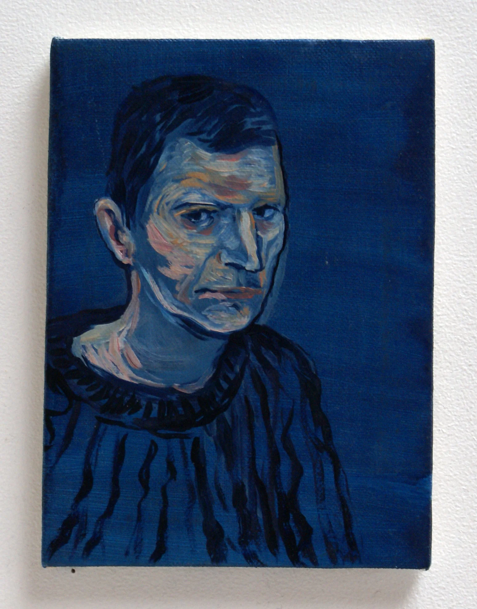Self Portrait, 2014, oil on canvas, 18.5 x 13.5 cm