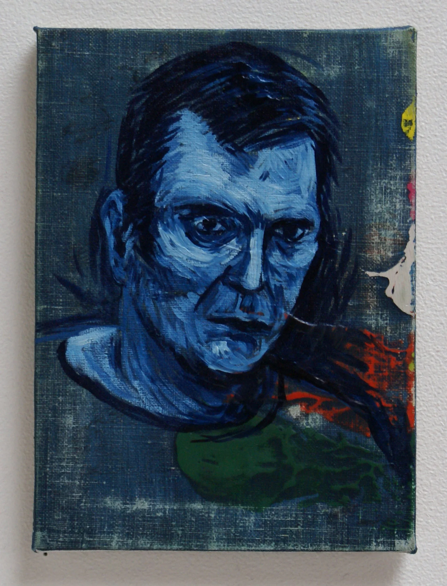 Self Portrait, 2014, oil on canvas, 18.5 x 13.5 cm