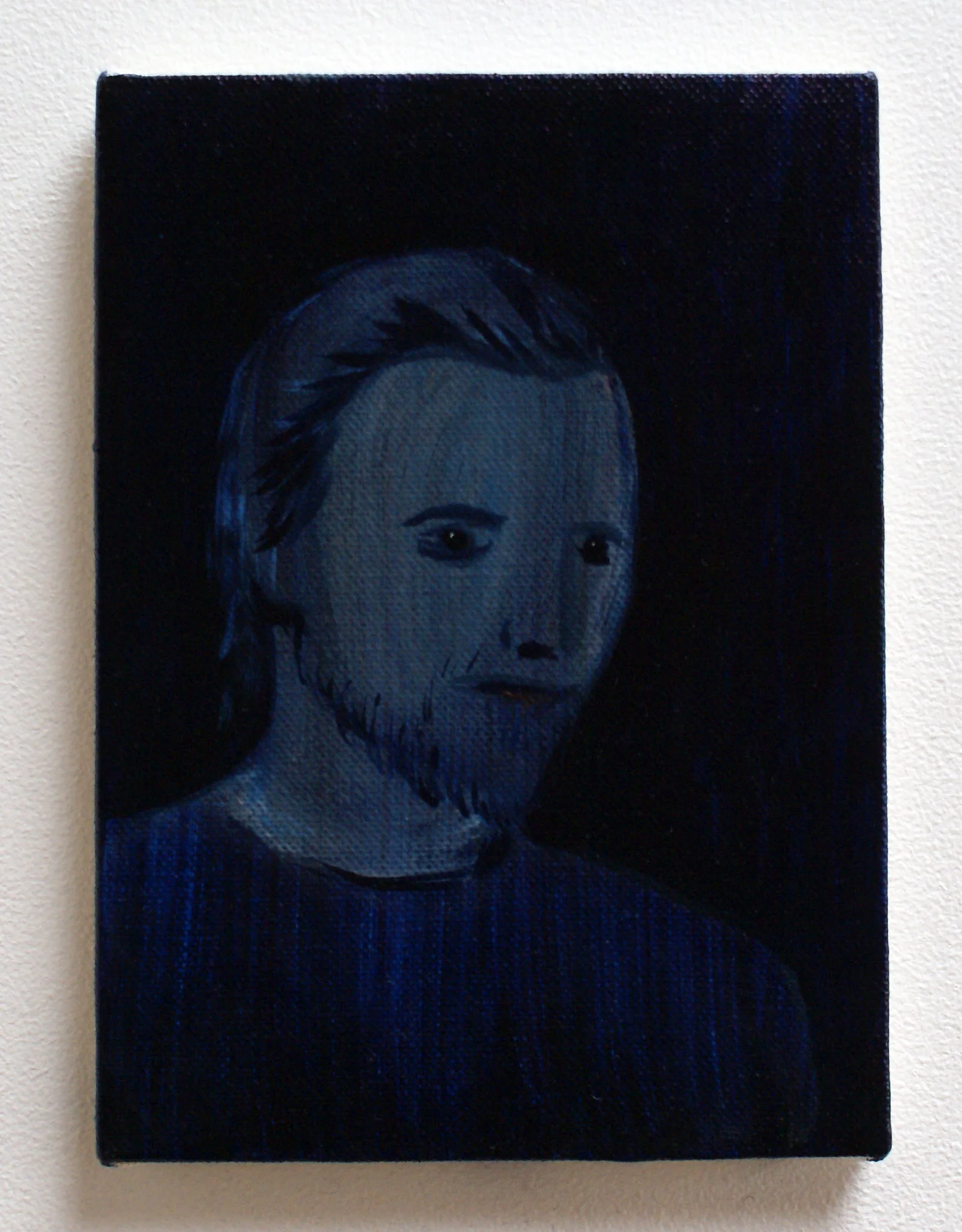 Self Portrait, 2014, oil on canvas, 18.5 x 13.5 cm