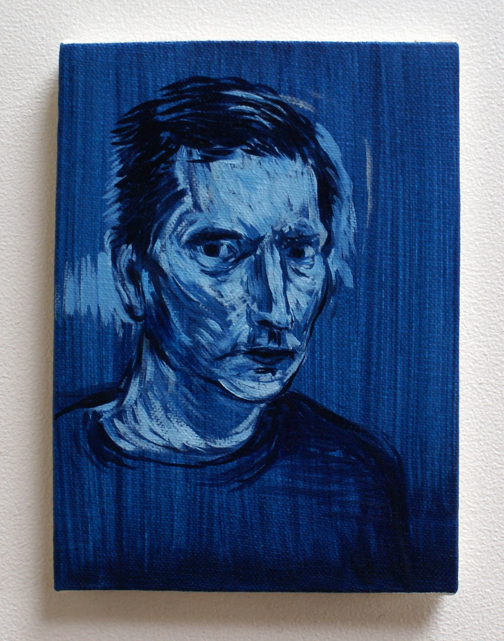 Self Portrait, 2014, oil on canvas, 18.5 x 13.5 cm