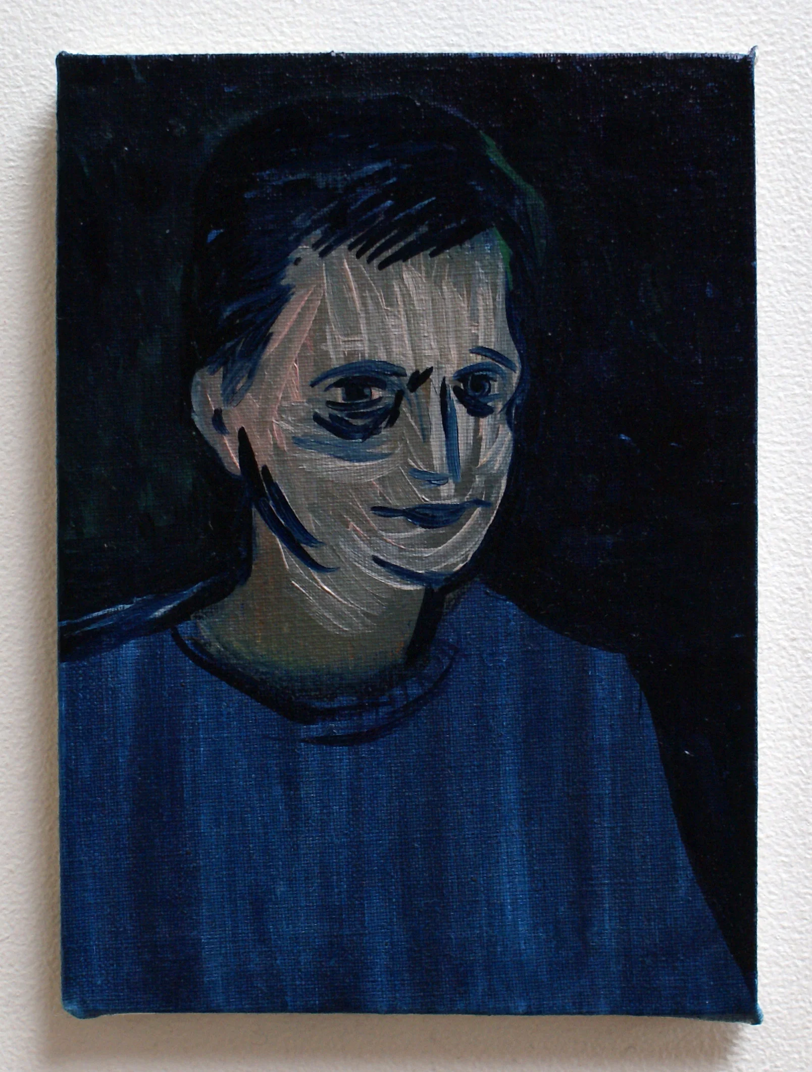 Self Portrait, 2014, oil on canvas, 18.5 x 13.5 cm