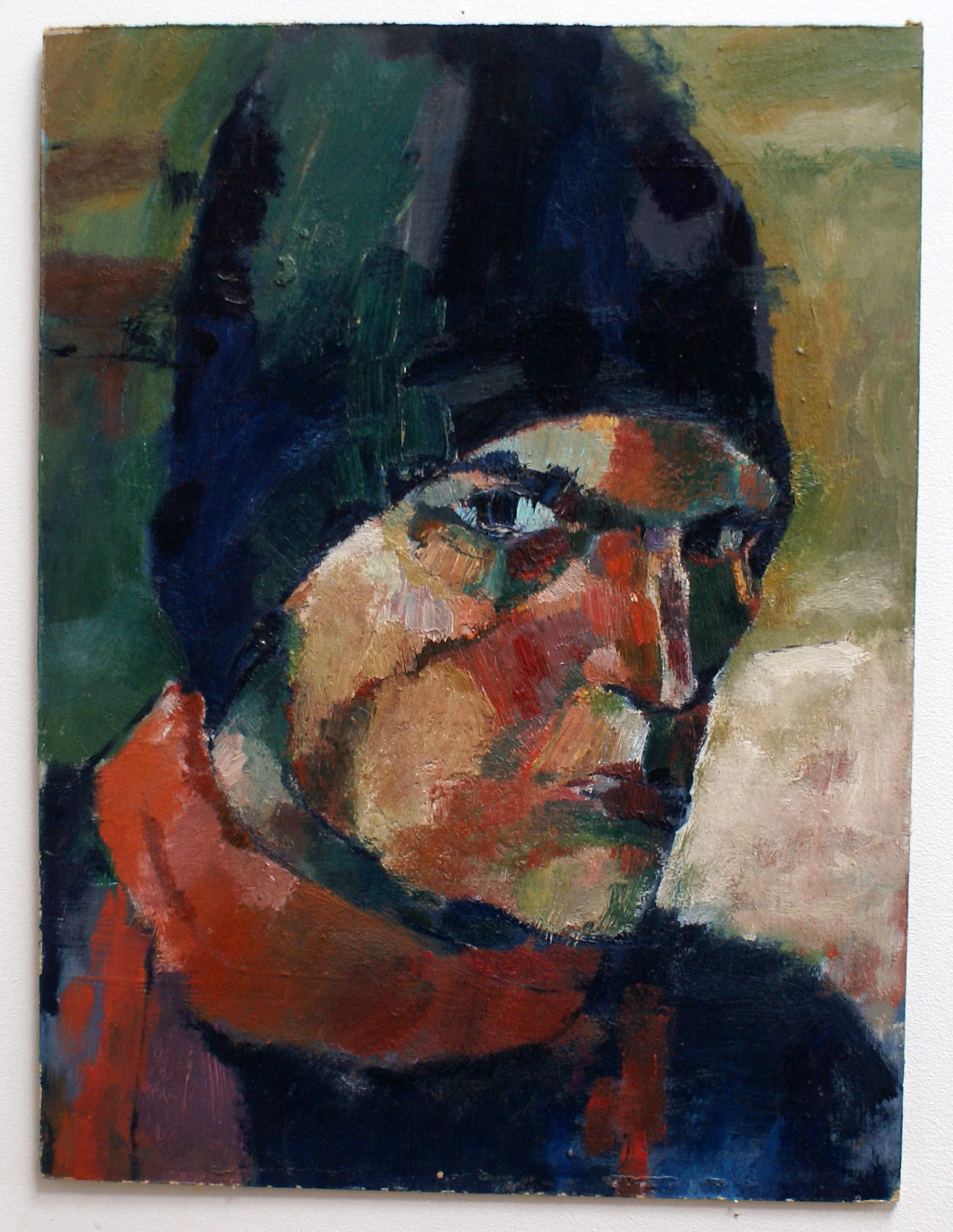 Self Portrait, 1997, oil on fiberboard, 54 x 40 cm