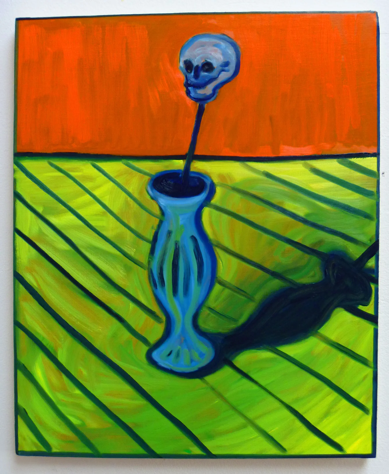 Still-Life with Poppy, 2011, oil on canvas, 48 x 58 cm