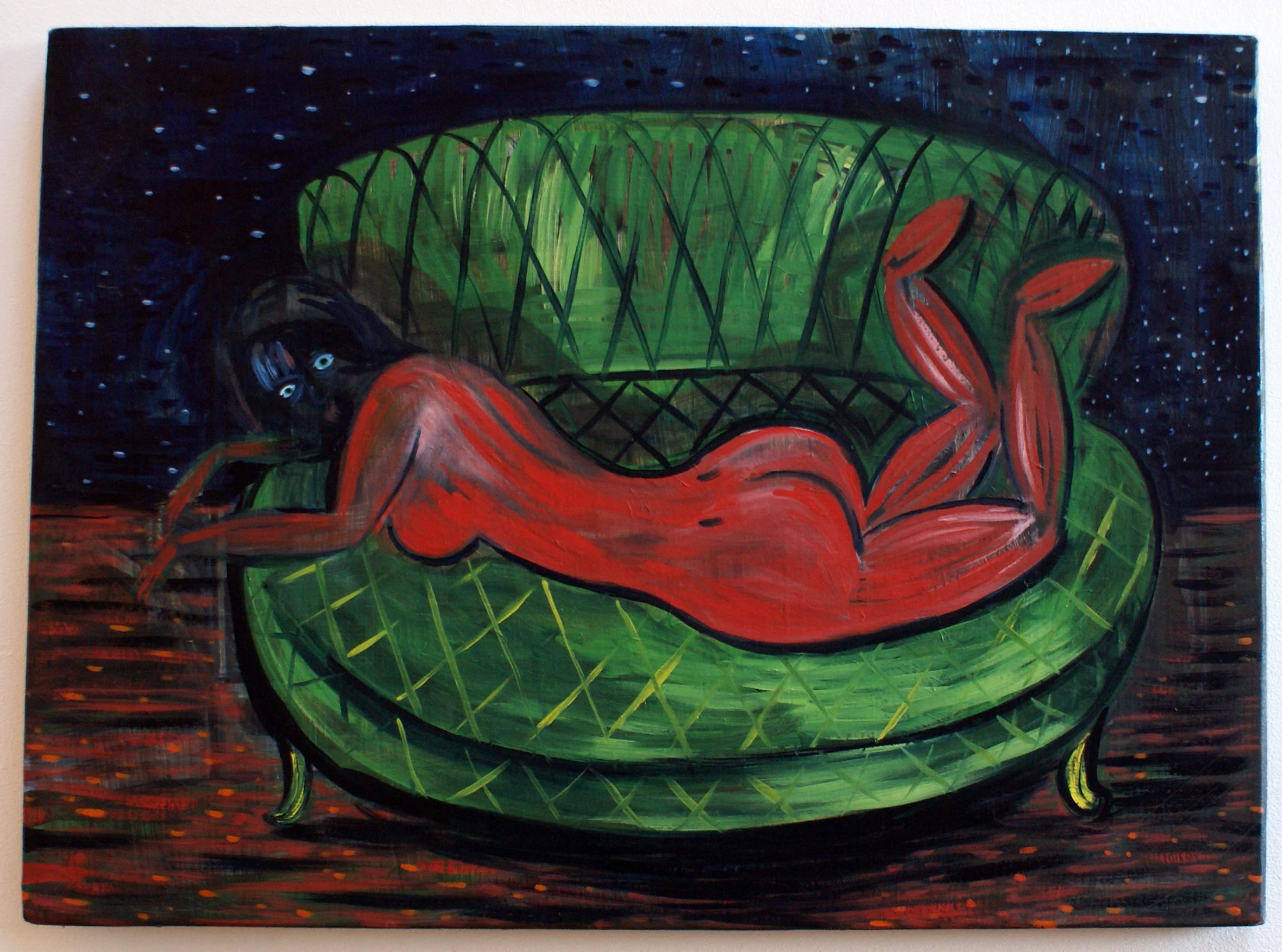 Goddess Kali, 2010, oil on canvas, 43 x 59 cm