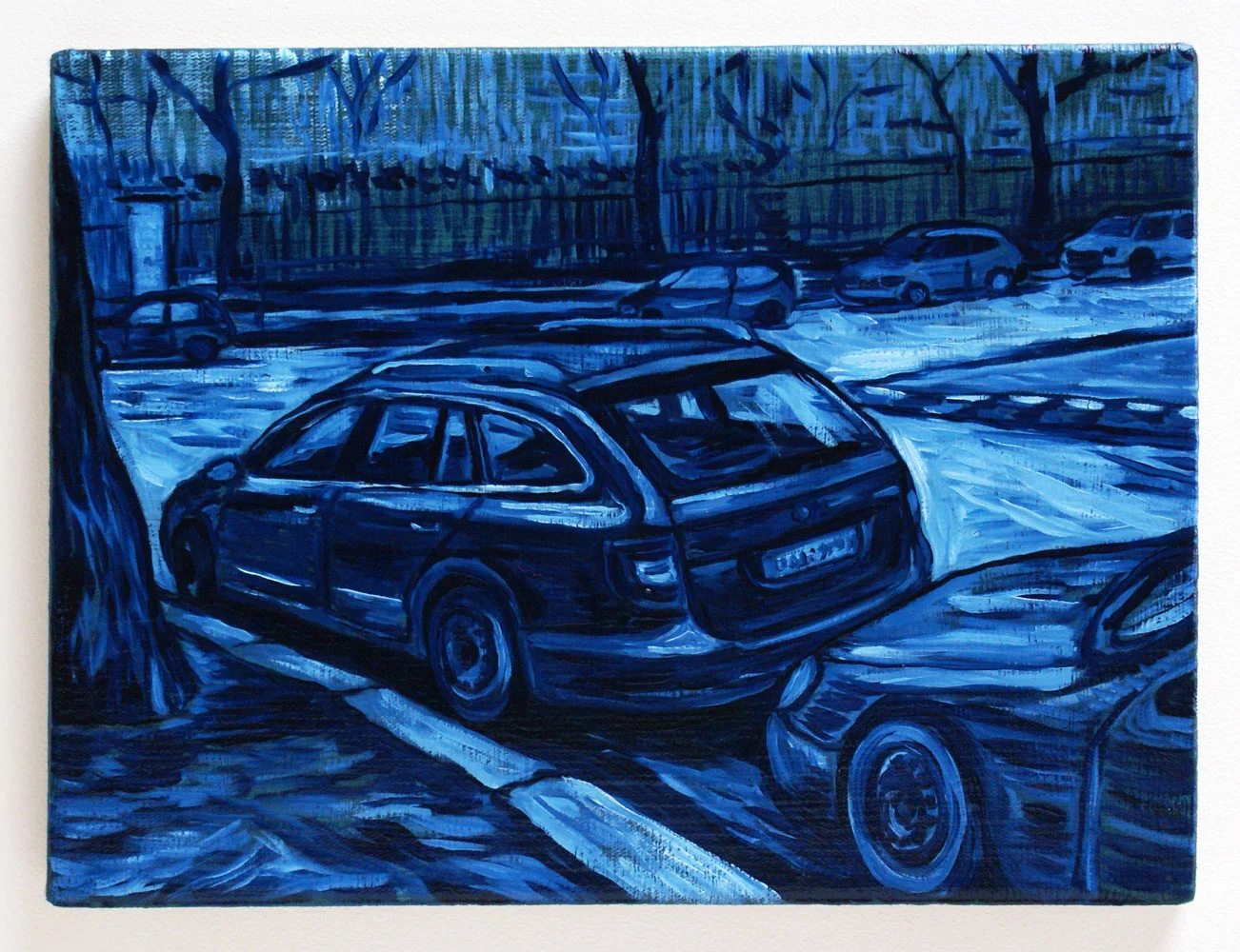 Superb, 2015, oil on canvas, 36 x 26 cm