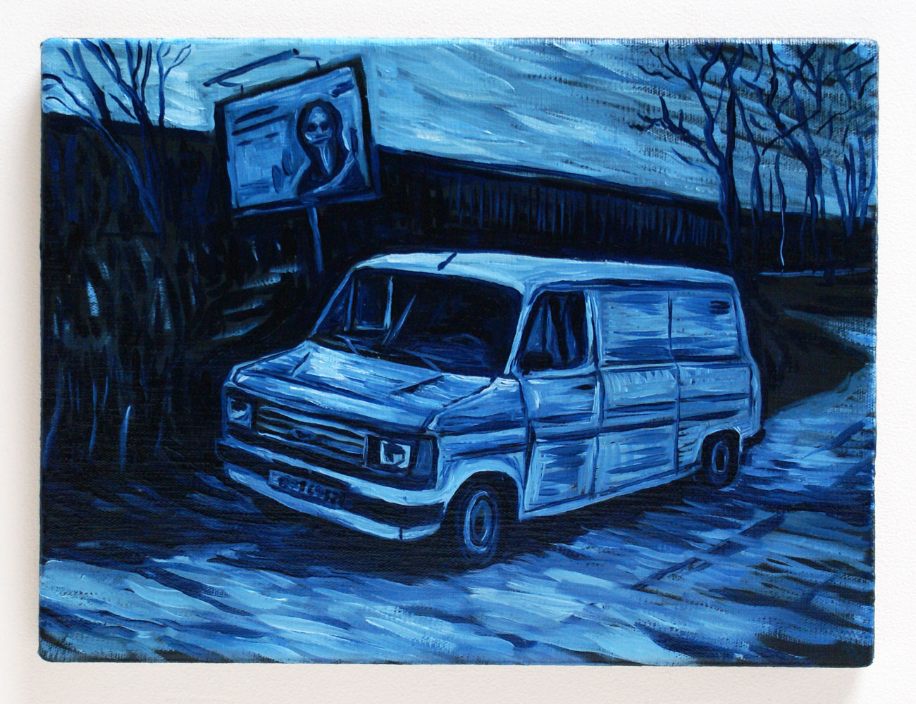 Ford, 2015, oil on canvas, 36 x 27 cm