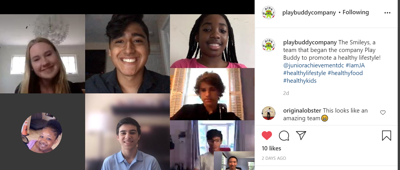 NEARLY 100 LOCAL STUDENTS PARTICIPATE IN VIRTUAL JA ENTREPRENEURSHIP SUMMIT