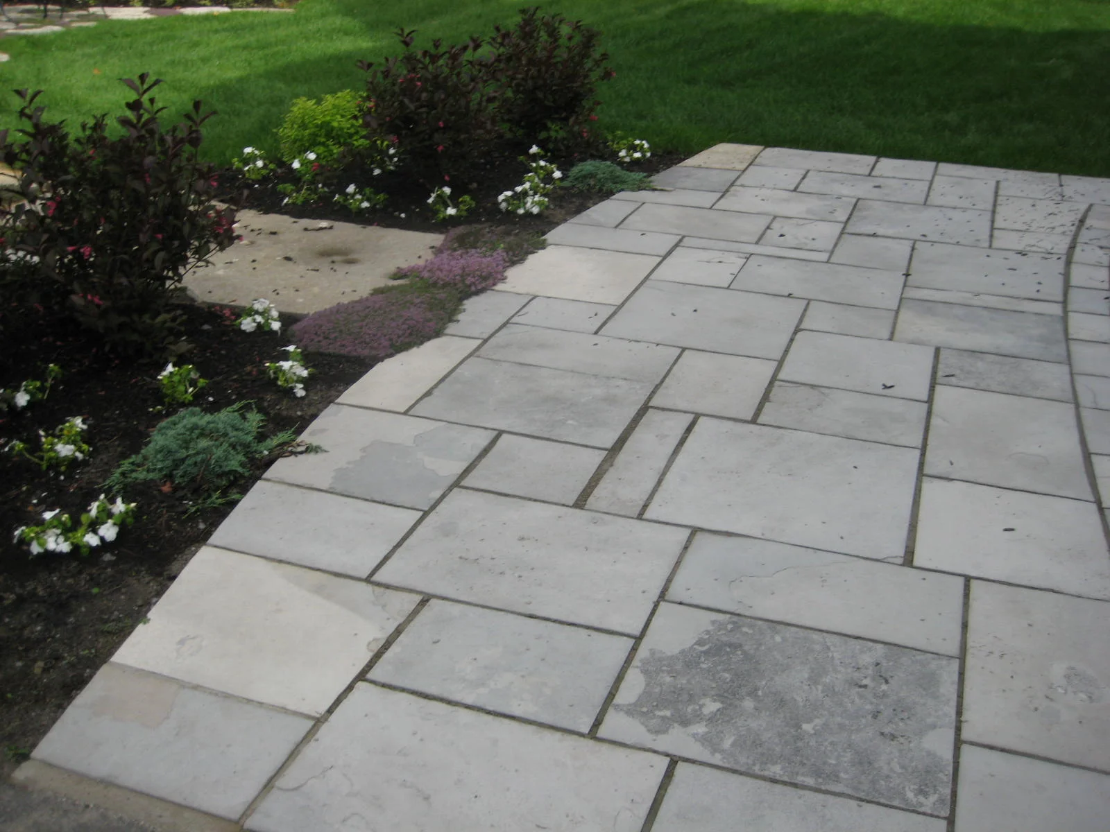  Owen Sound square cut flagstone. 