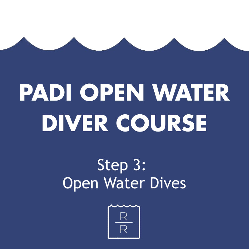 PADI Open Water Diver Course: Step Open Water Dives — Rowand's Reef  Scuba Shop