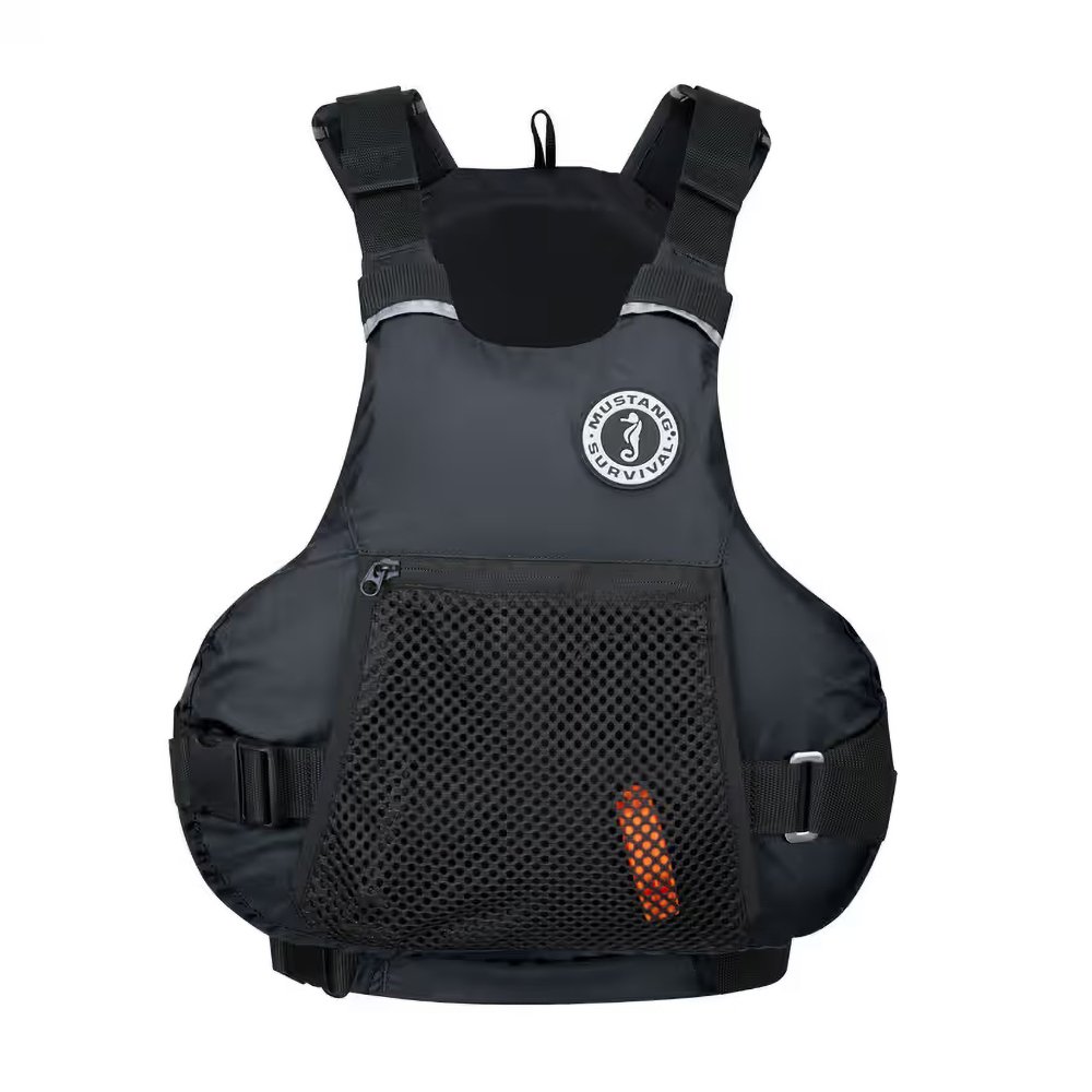 Mustang Vibe Foam Vest - Black - Front - Rowand's.jpg