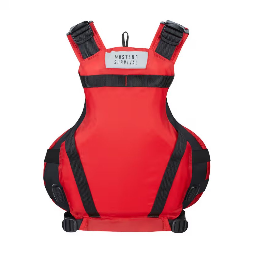 Mustang Vibe Foam Vest - Red - Back - Rowand's.jpg
