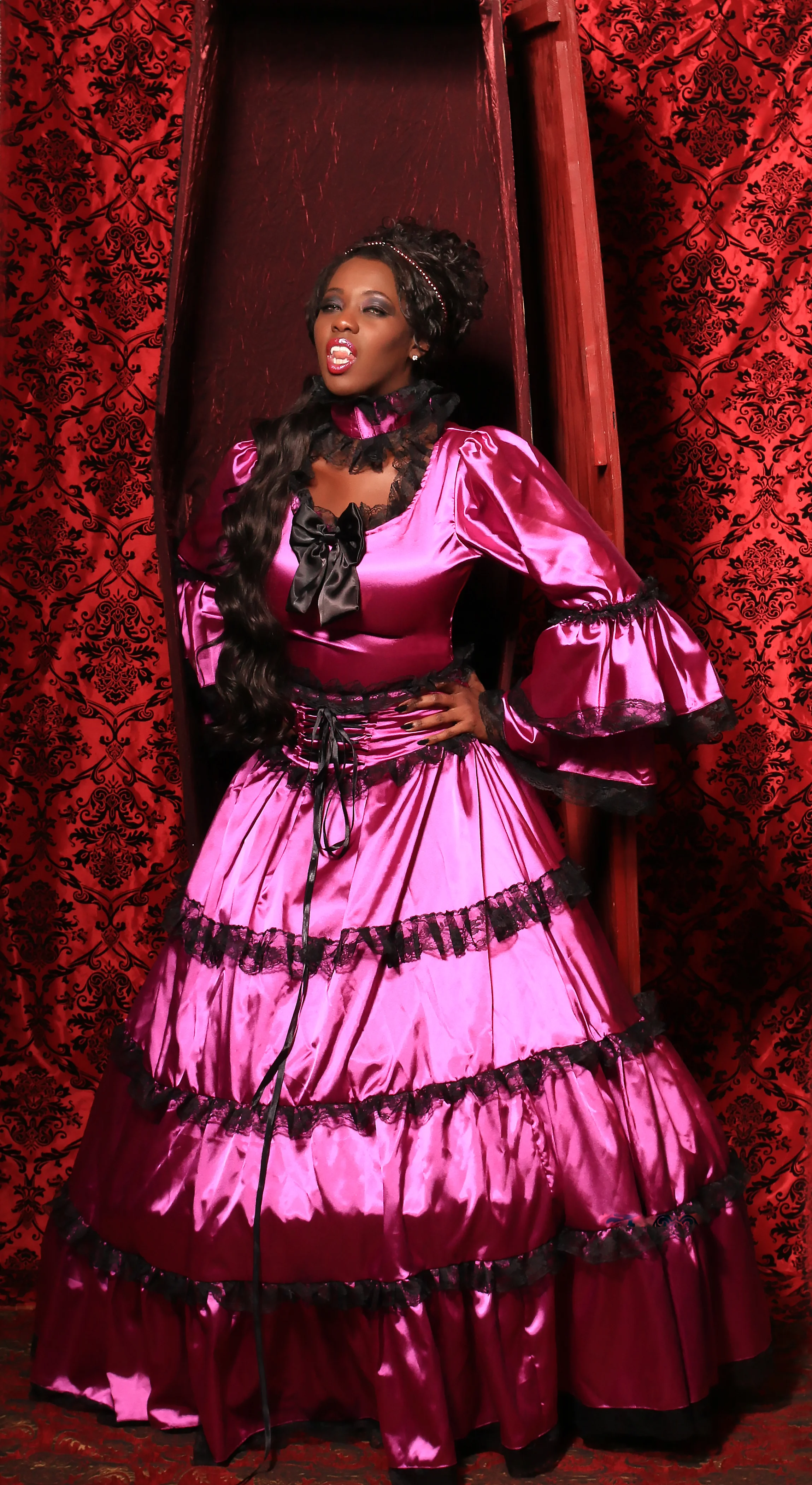 Custom made Victorian Gown by Partiss