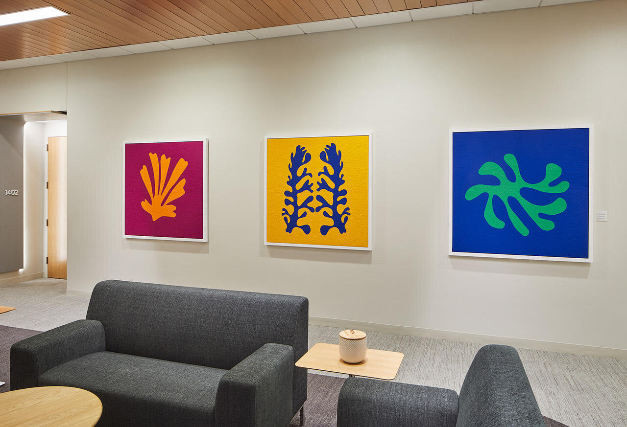 "Frond Series: Matisse-Inspired" 