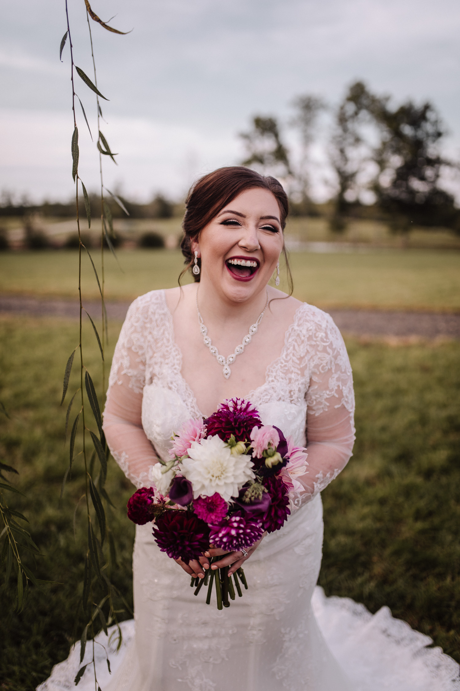 Classy, Southern, Country Wedding | Bridal portraits at Atkinson Farms in Danville, Virginia | Greensboro Winston-Salem, NC Wedding Photographer