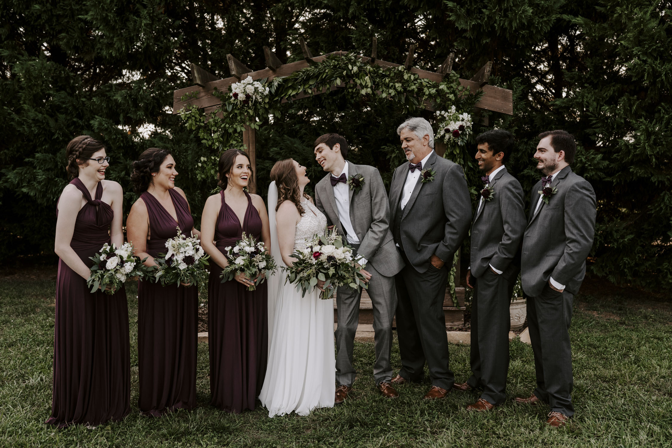 Chapel Hill Wedding Party Portraits | Kayli LaFon Photography, North Carolina Intimate Wedding Photographer