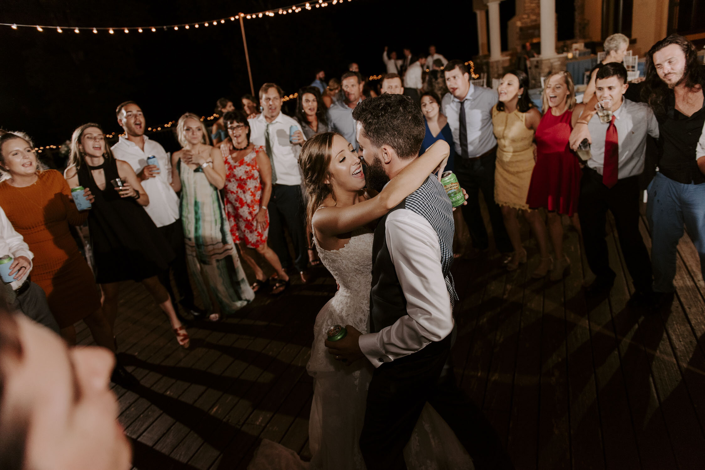 Rustic and Romantic Wedding Reception at Bella Collina | By Greensboro, NC Wedding Photographer: Kayli LaFon Photography