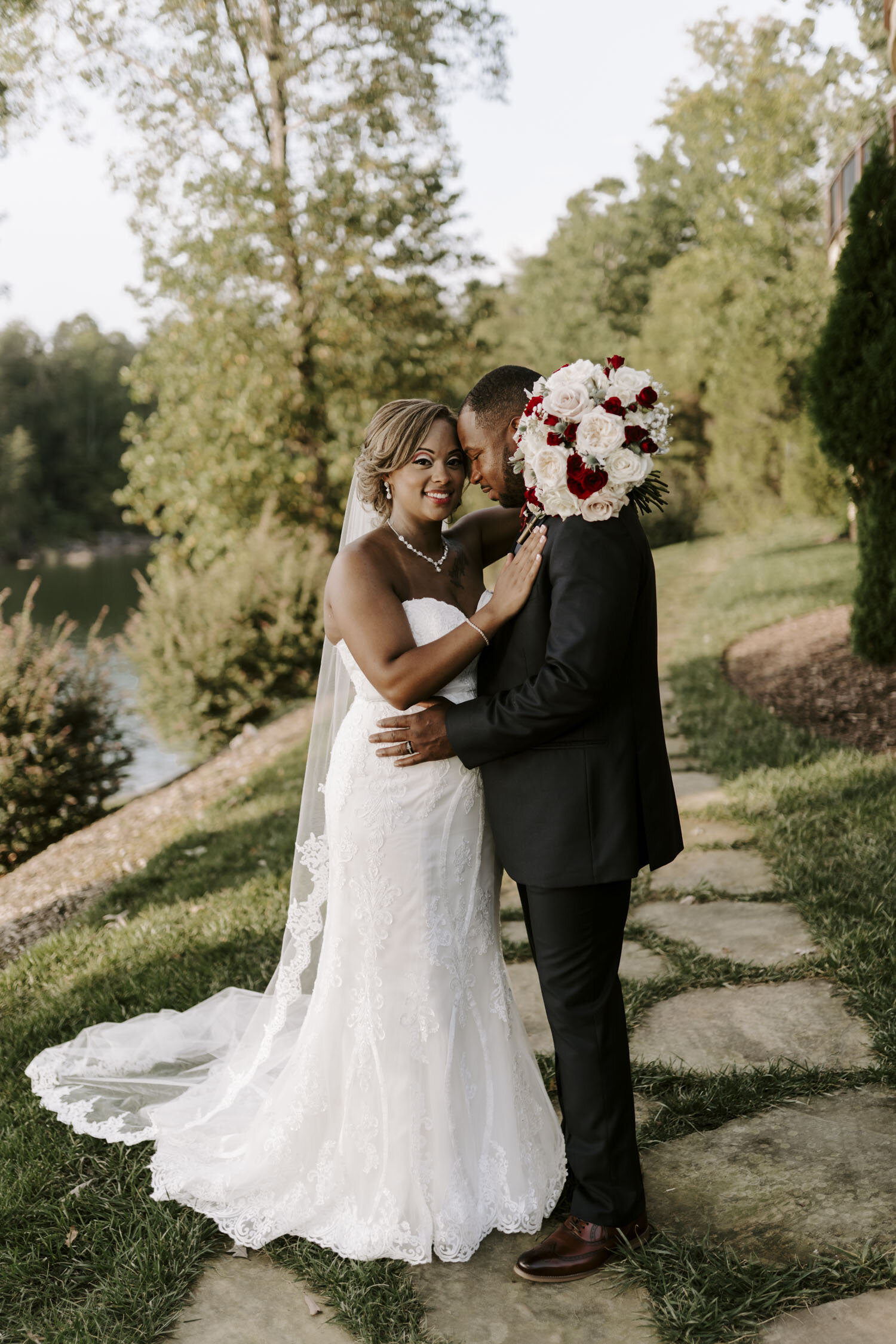 Romantic Fall Wedding at Bella Collina Mansion by Kayli LaFon Photography | Triad Area, North Carolina Wedding & Elopement Photographer