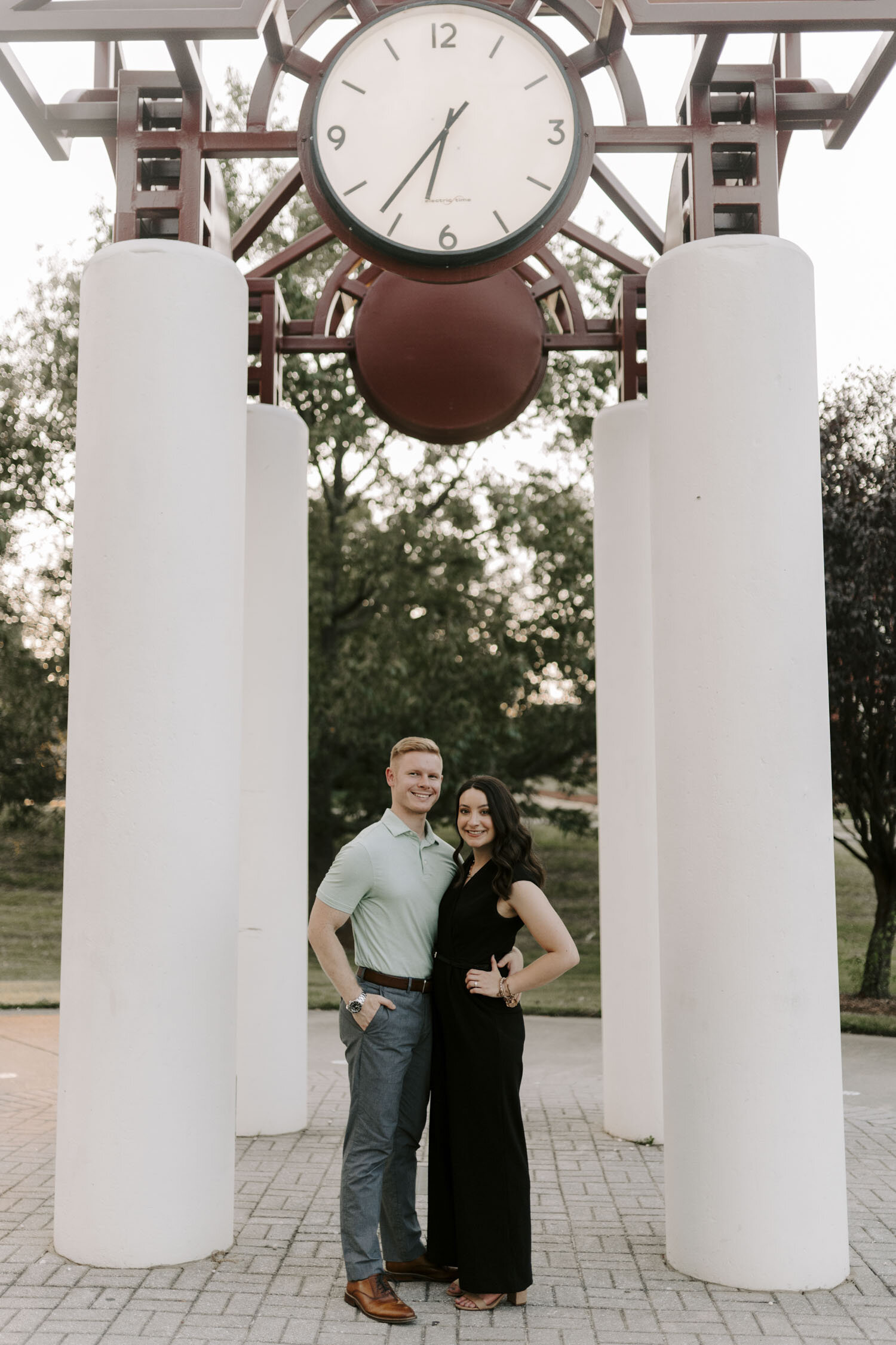 UNCG Engagement Session by Kayli LaFon Photography | Greensboro Winston-Salem, NC Wedding & Elopement Photographer
