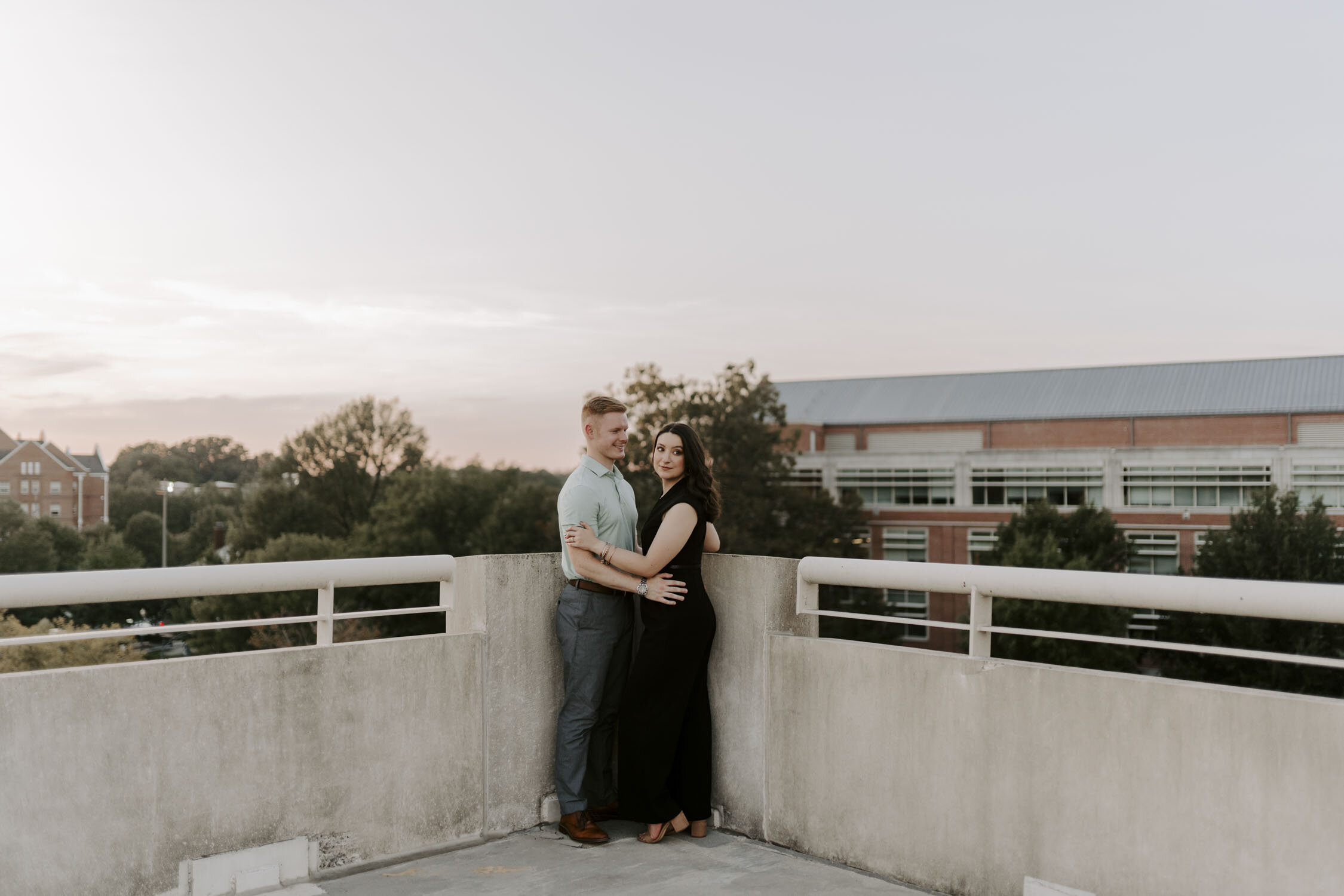 UNCG Engagement Session by Kayli LaFon Photography | Greensboro Winston-Salem, NC Wedding & Elopement Photographer
