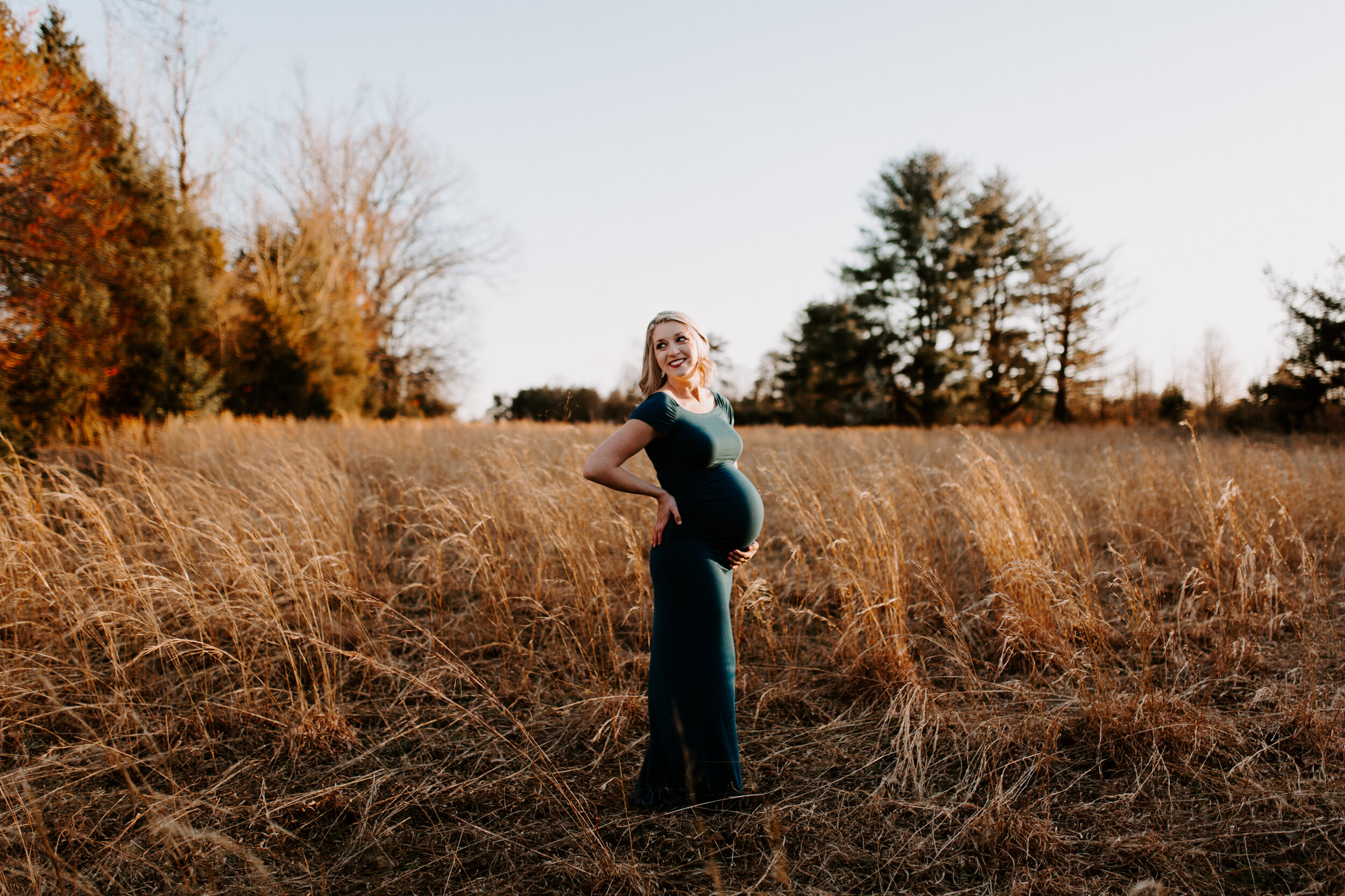 Winter Maternity Session by Kayli LaFon Photography | Kernersville, Greensboro, Winston-Salem NC Couples Photographer