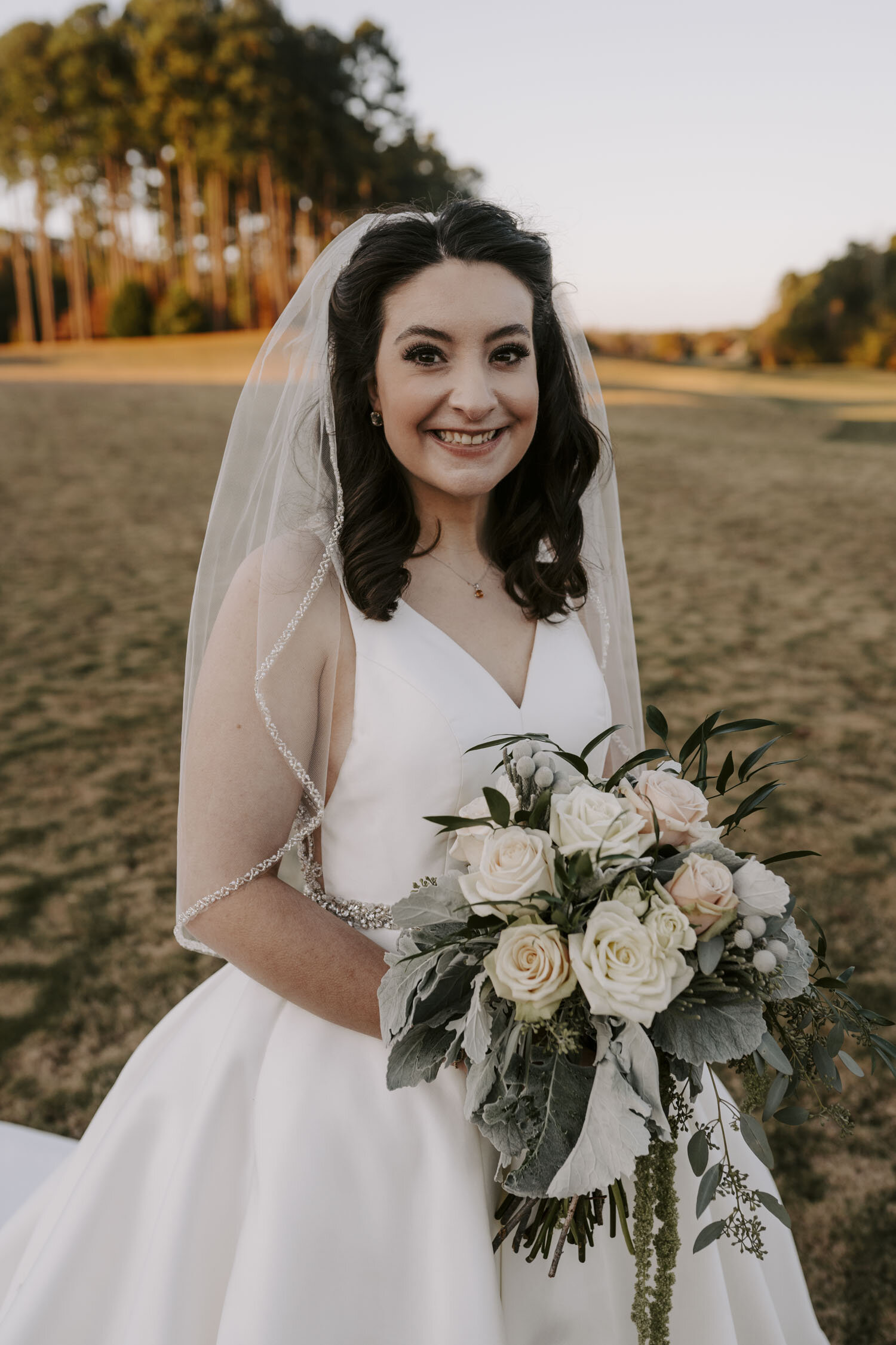 Classy and Elegant Bridal Portraits at Grandover Resort Wedding by Kayli LaFon Photography | Greensboro Winston-Salem, NC Wedding Photographer