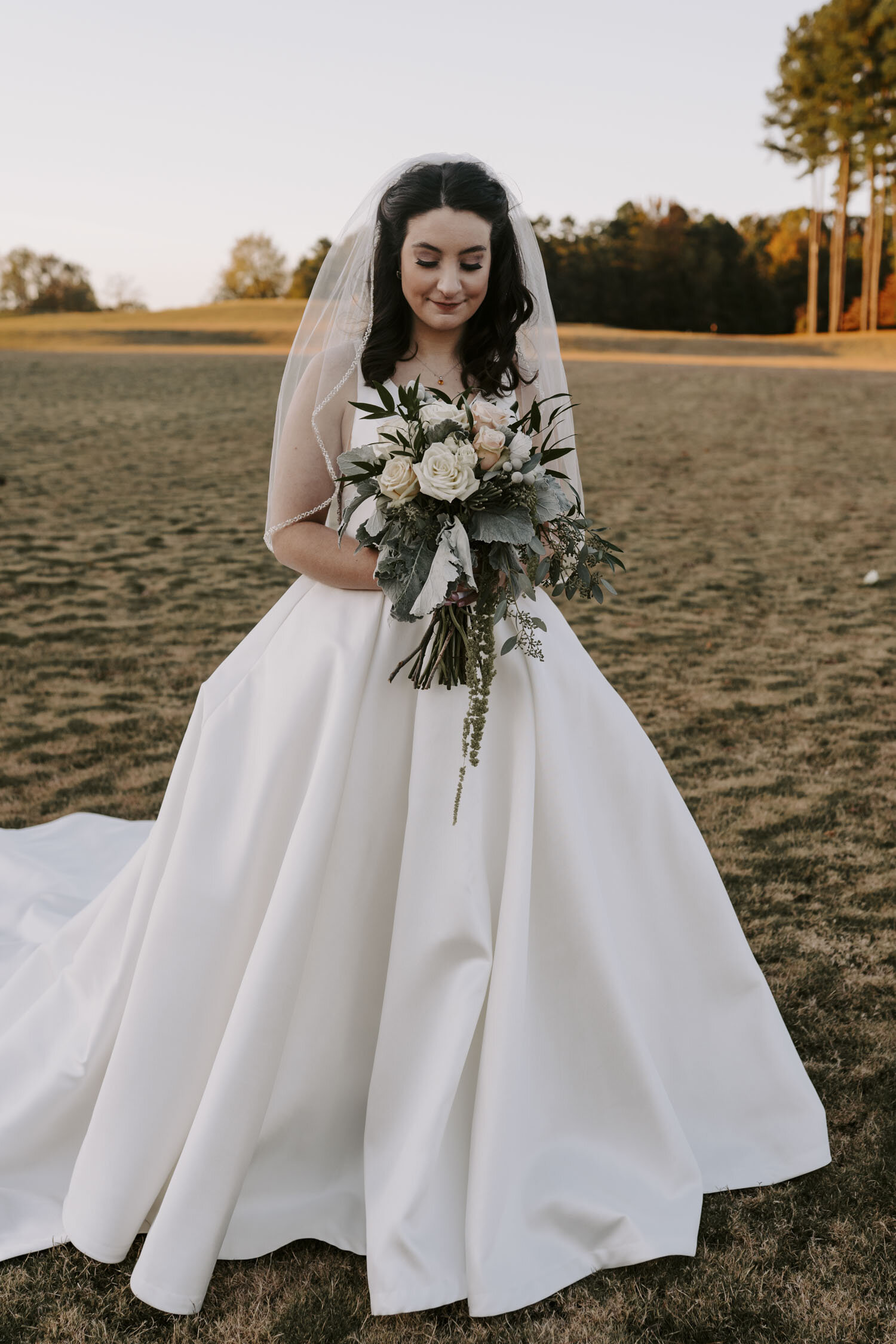 Classy and Elegant Bridal Portraits at Grandover Resort Wedding by Kayli LaFon Photography | Greensboro Winston-Salem, NC Wedding Photographer