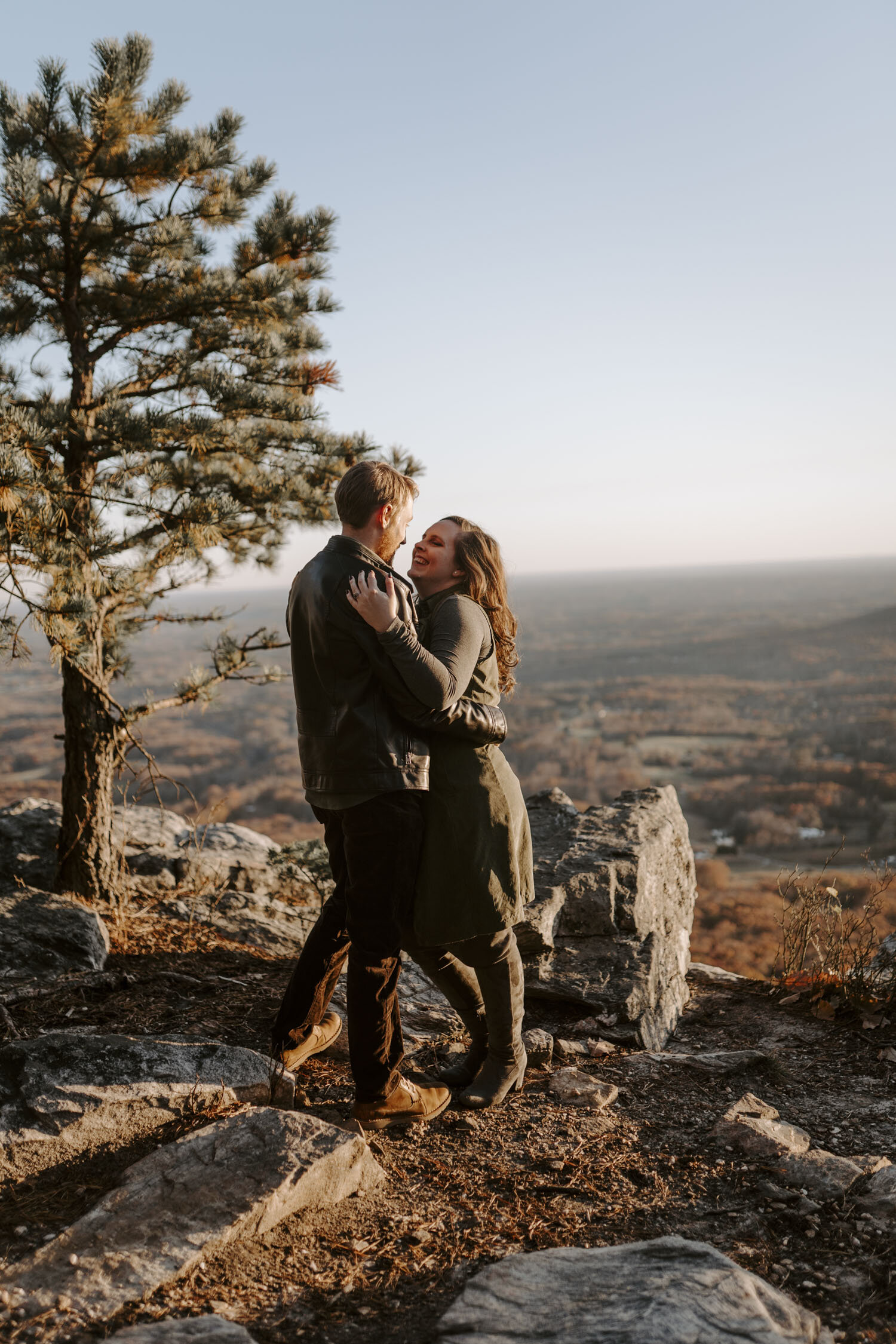 Mountain Top Sunset Photos by Kayli LaFon Photography | North Carolina Adventurous Wedding & Elopement Photographer