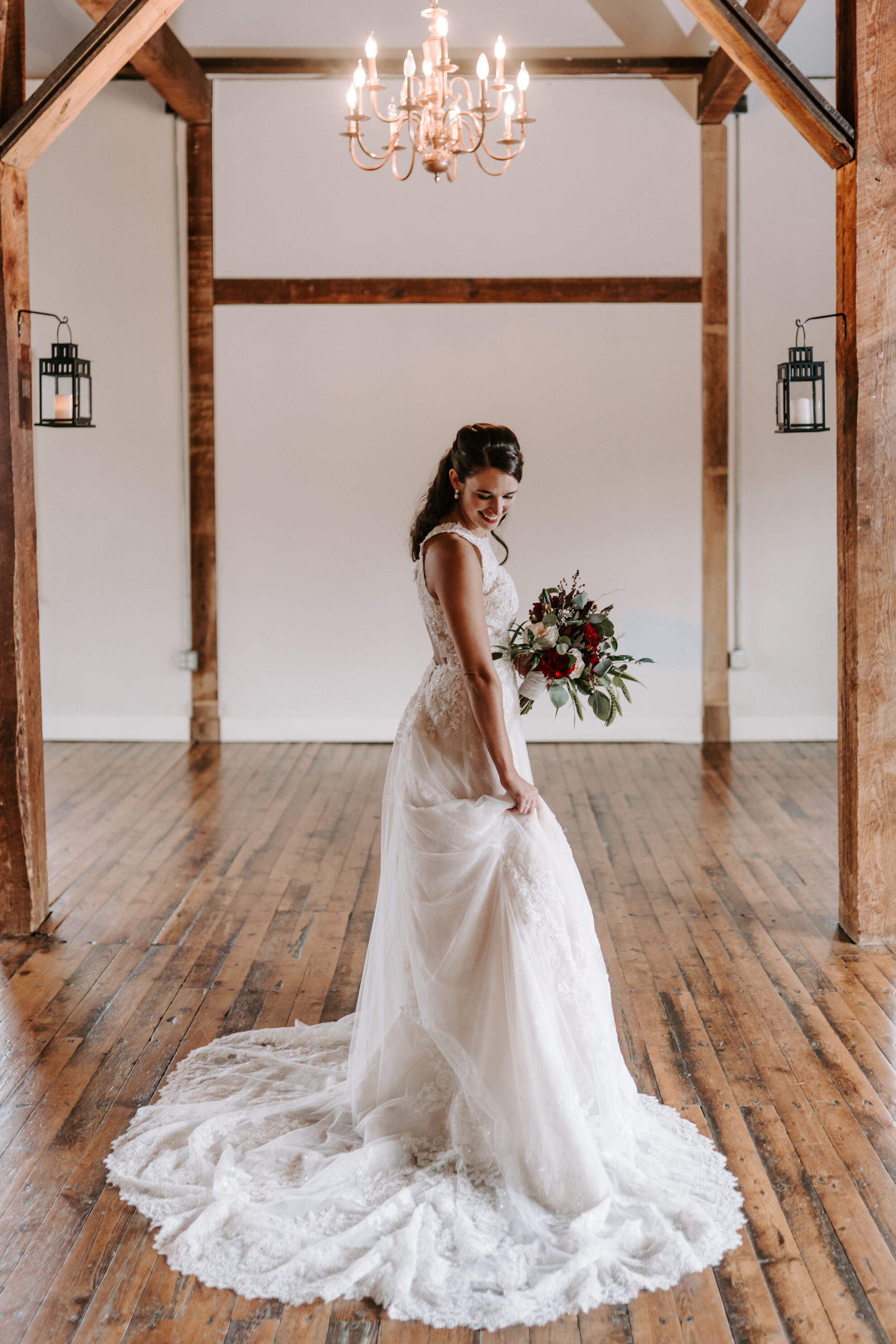Bridal Portraits Session by Kayli LaFon Photography | Muse At The Mill wedding venue, Winston-Salem, NC