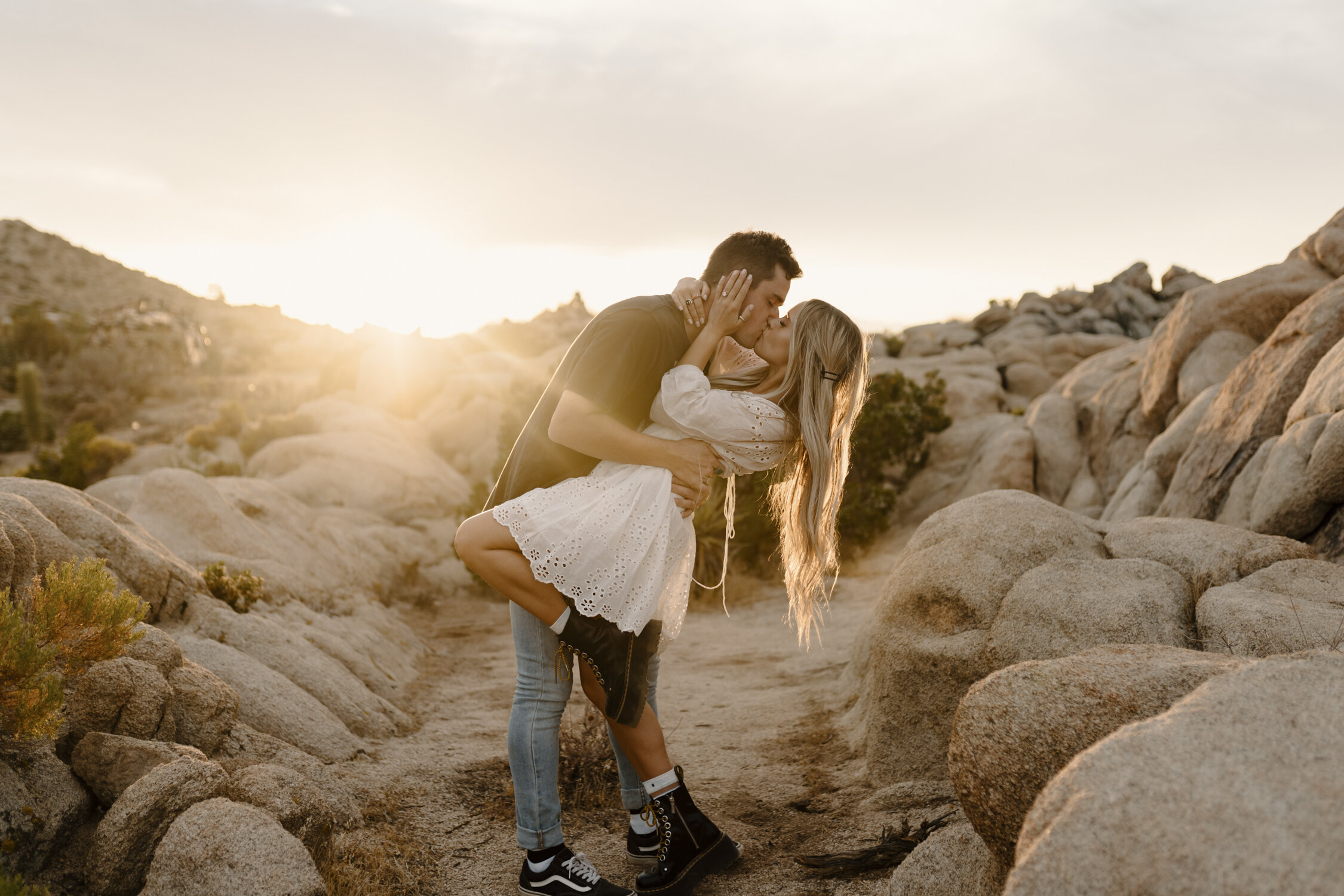 Fun and Romantic golden hour engagement session in SoCal by Kayli LaFon Photography