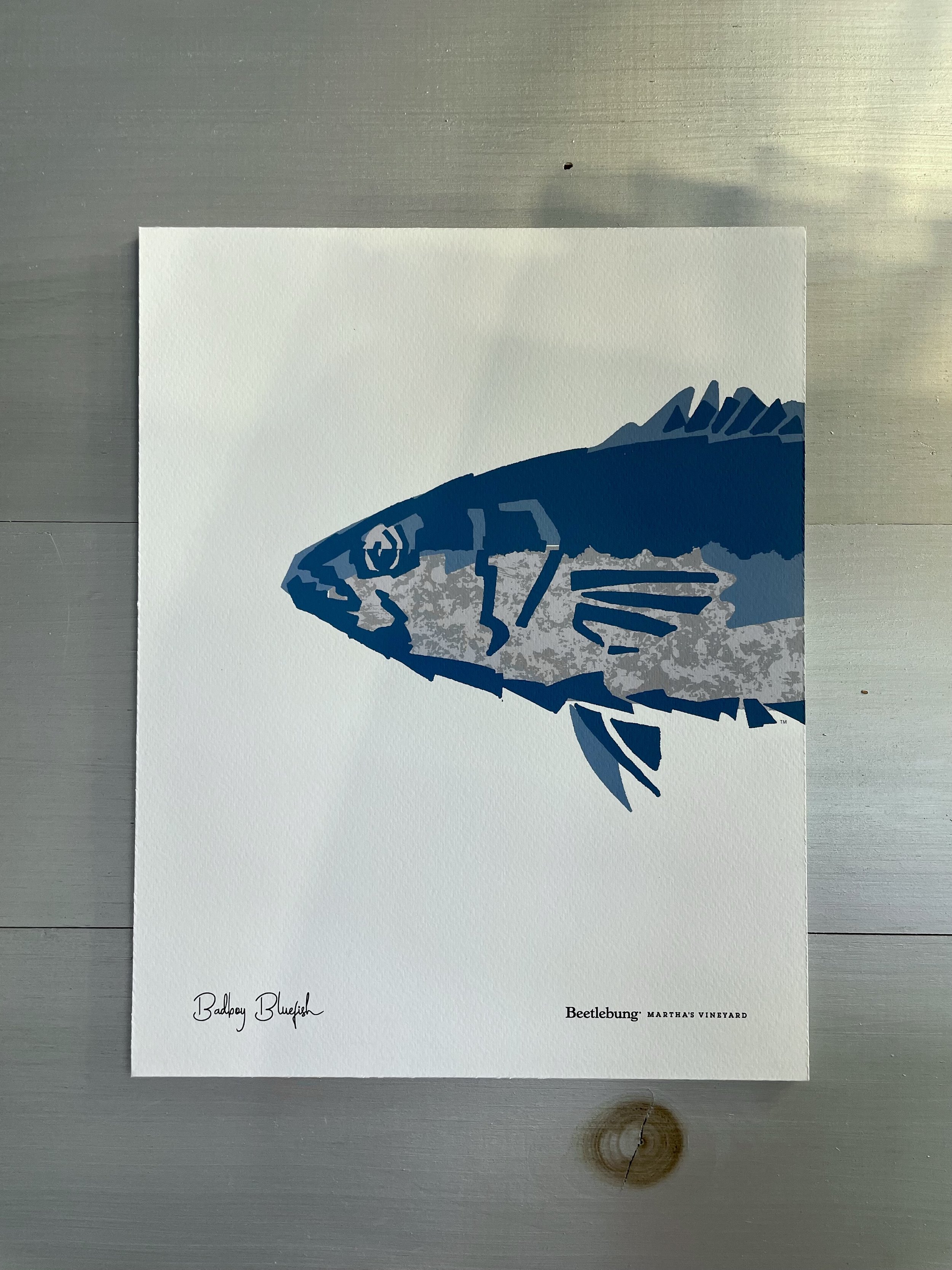 Badboy Bluefish Poster