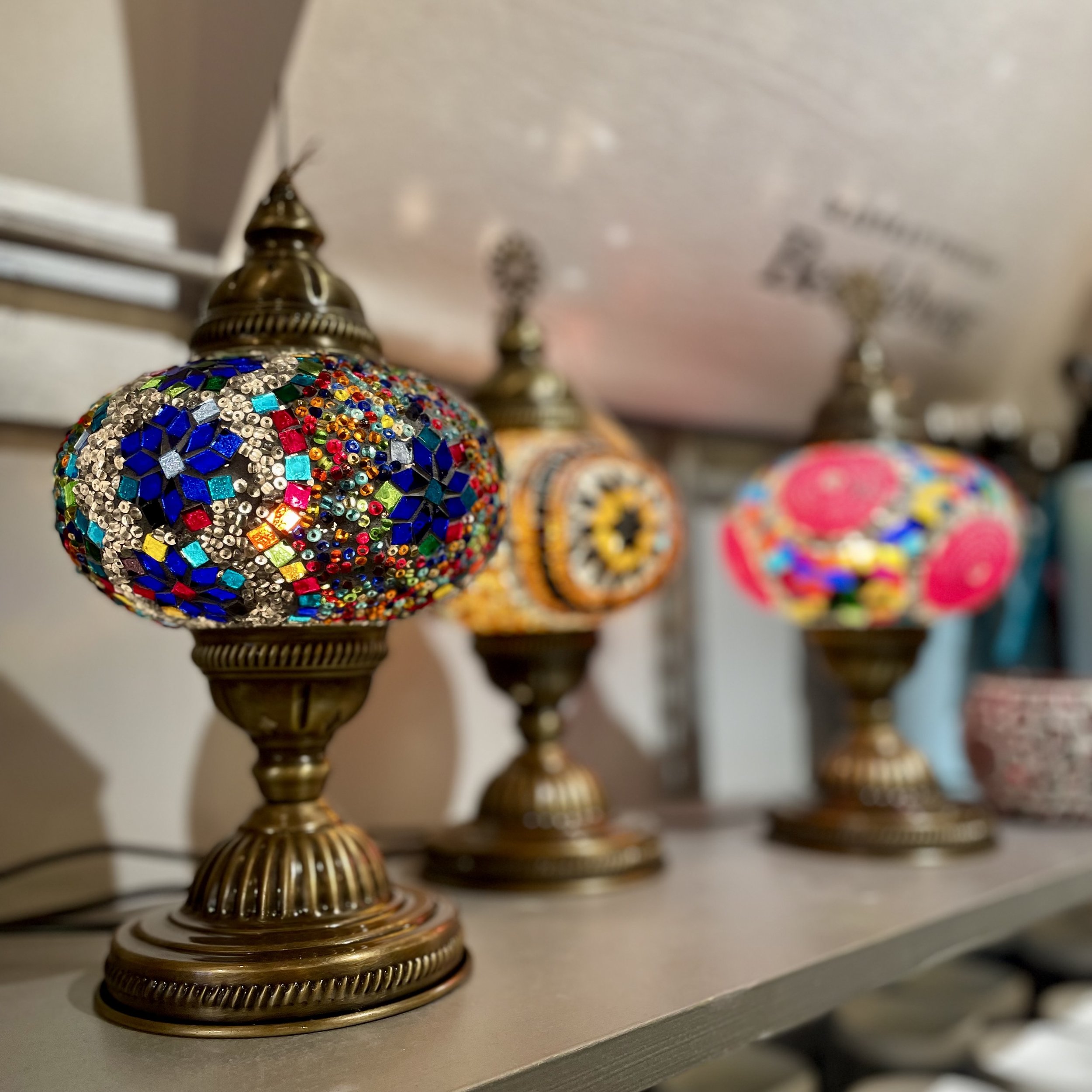 Turkish Mosaic Table Lamps
