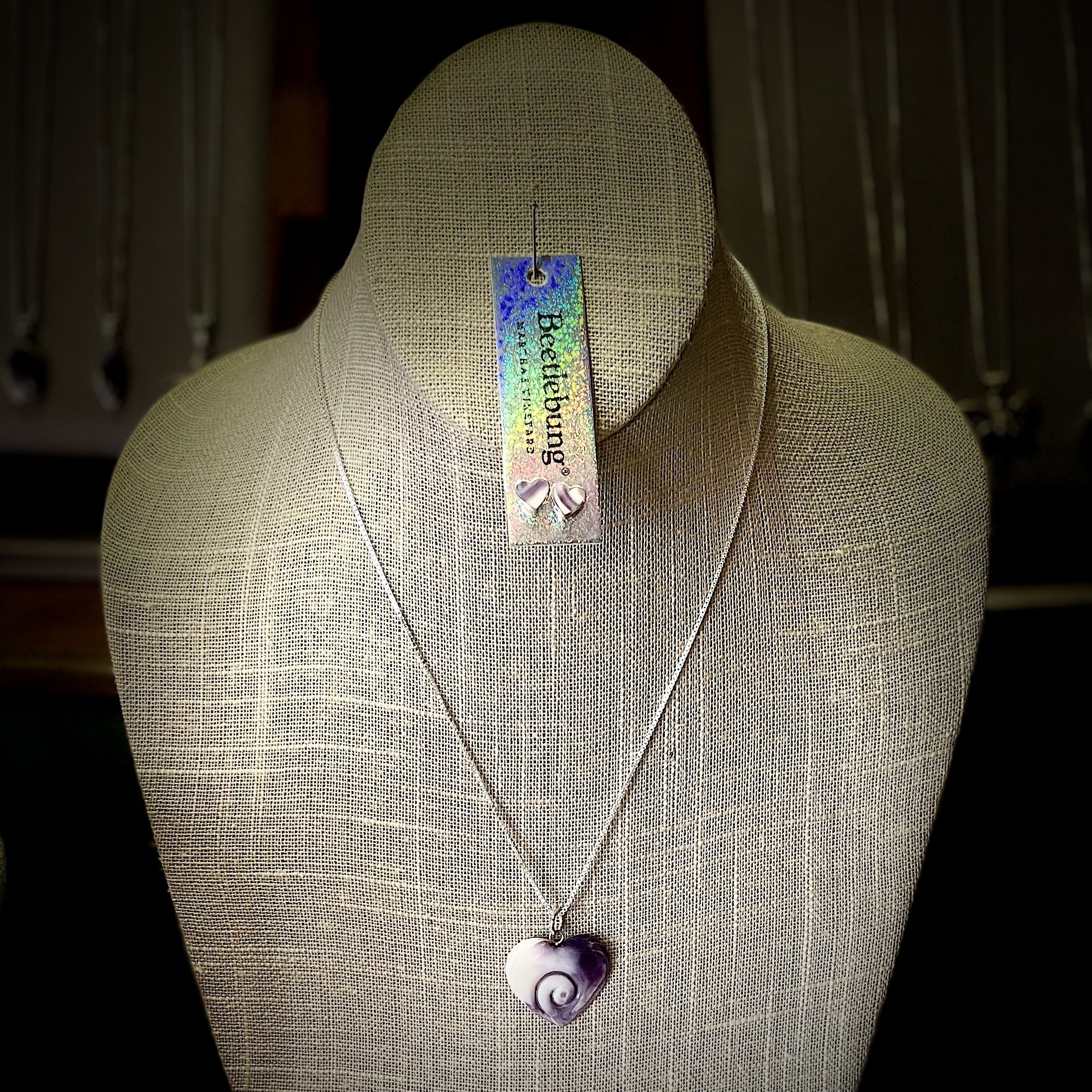 Wampum Heart Necklace