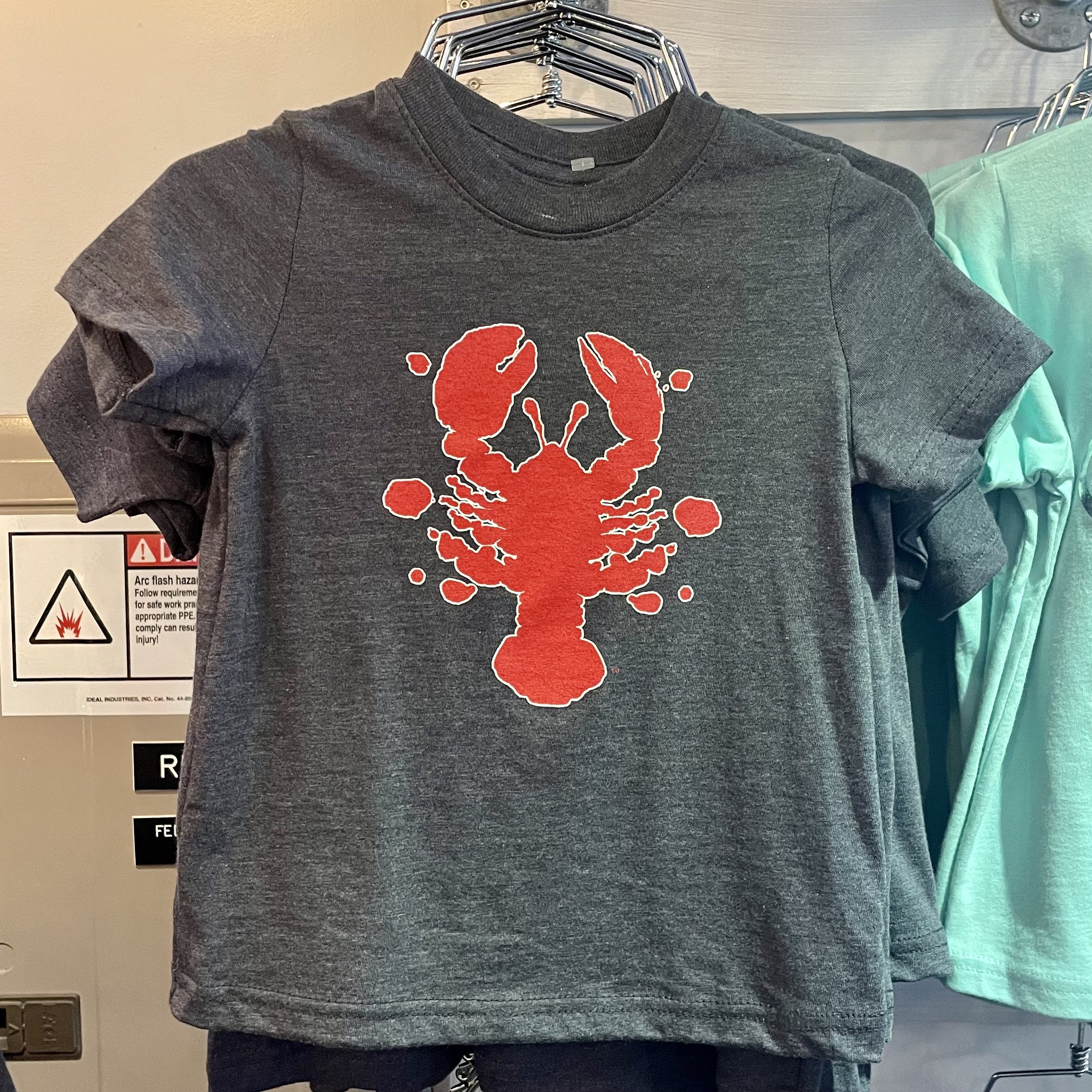 Toddler T "Rorschach Lobster"